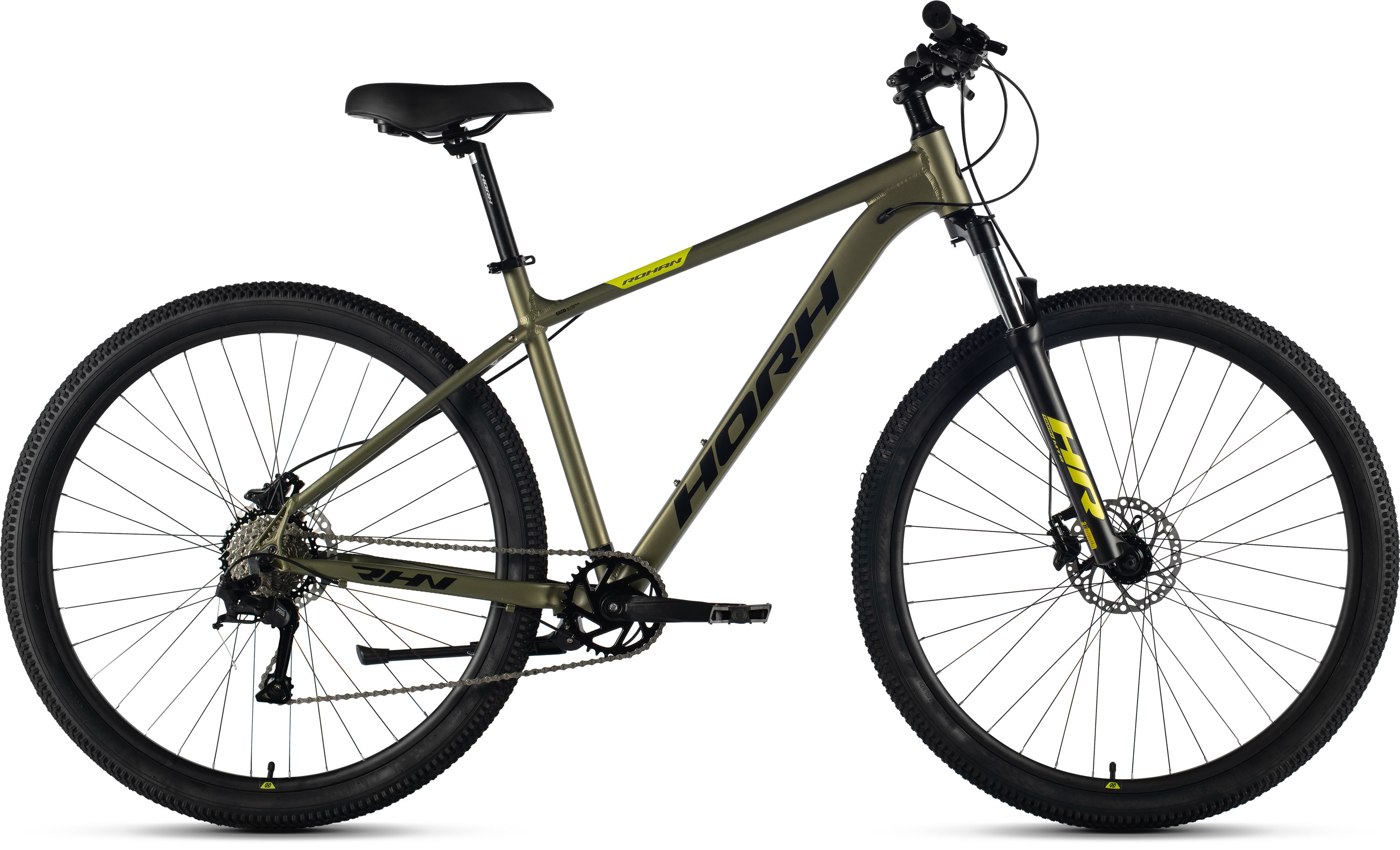 Велосипед HORH ROHAN 9.2 RHD 29" (2026) Khaki-Yellow-Black