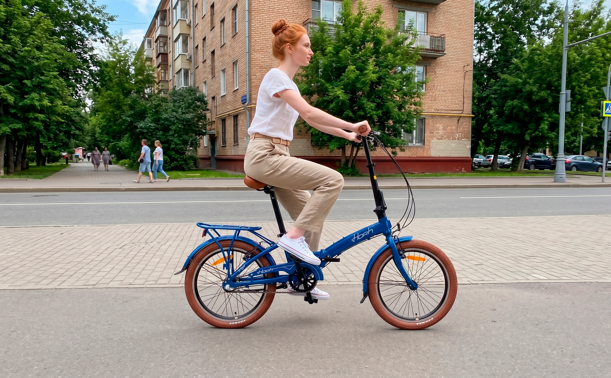 Велосипед HORH KAYO NEXUS 3SP VB 20" (2024) Dark Blue