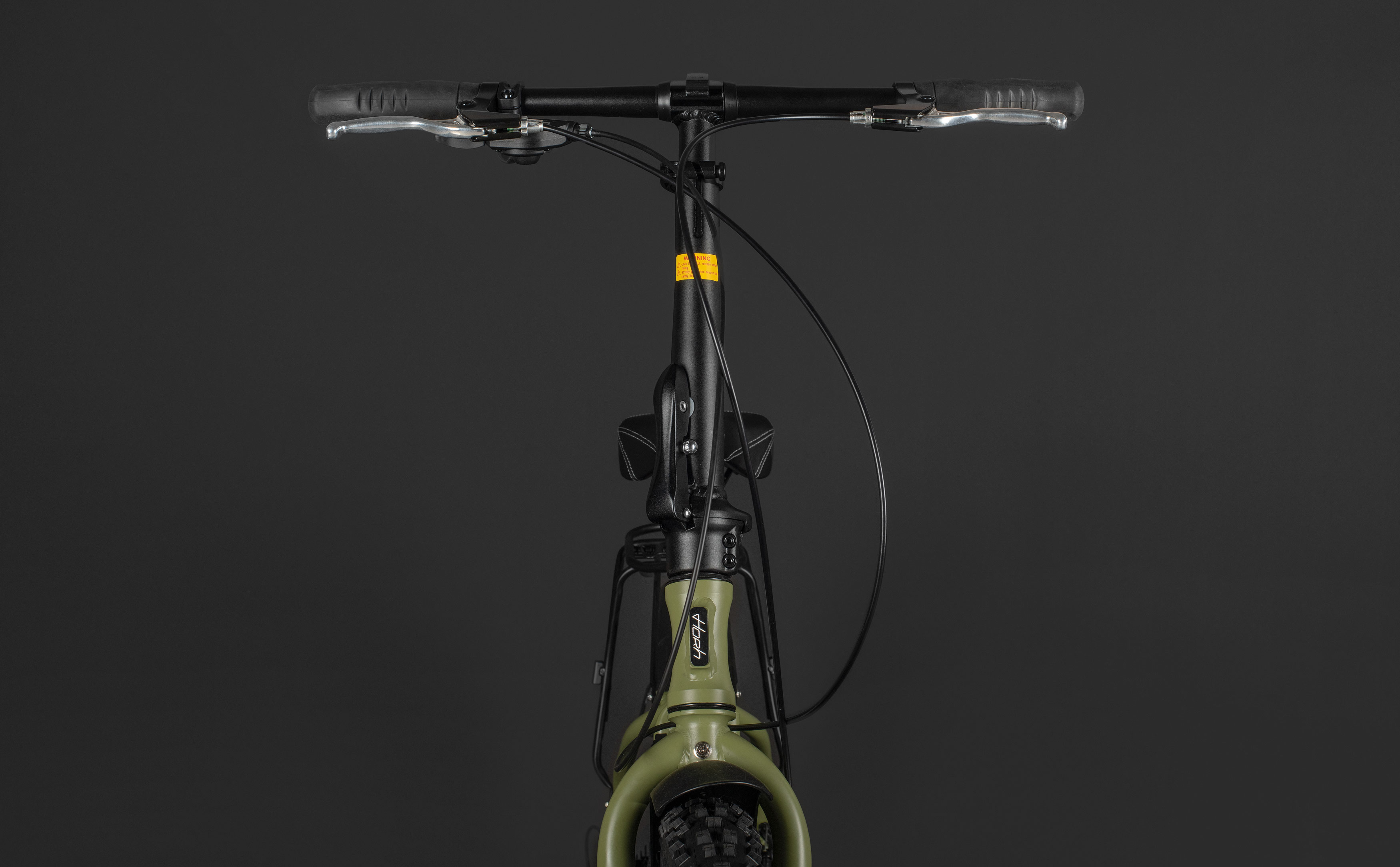 Велосипед HORH NEMO FAT 8SP MD 24" (2026) Dark Green