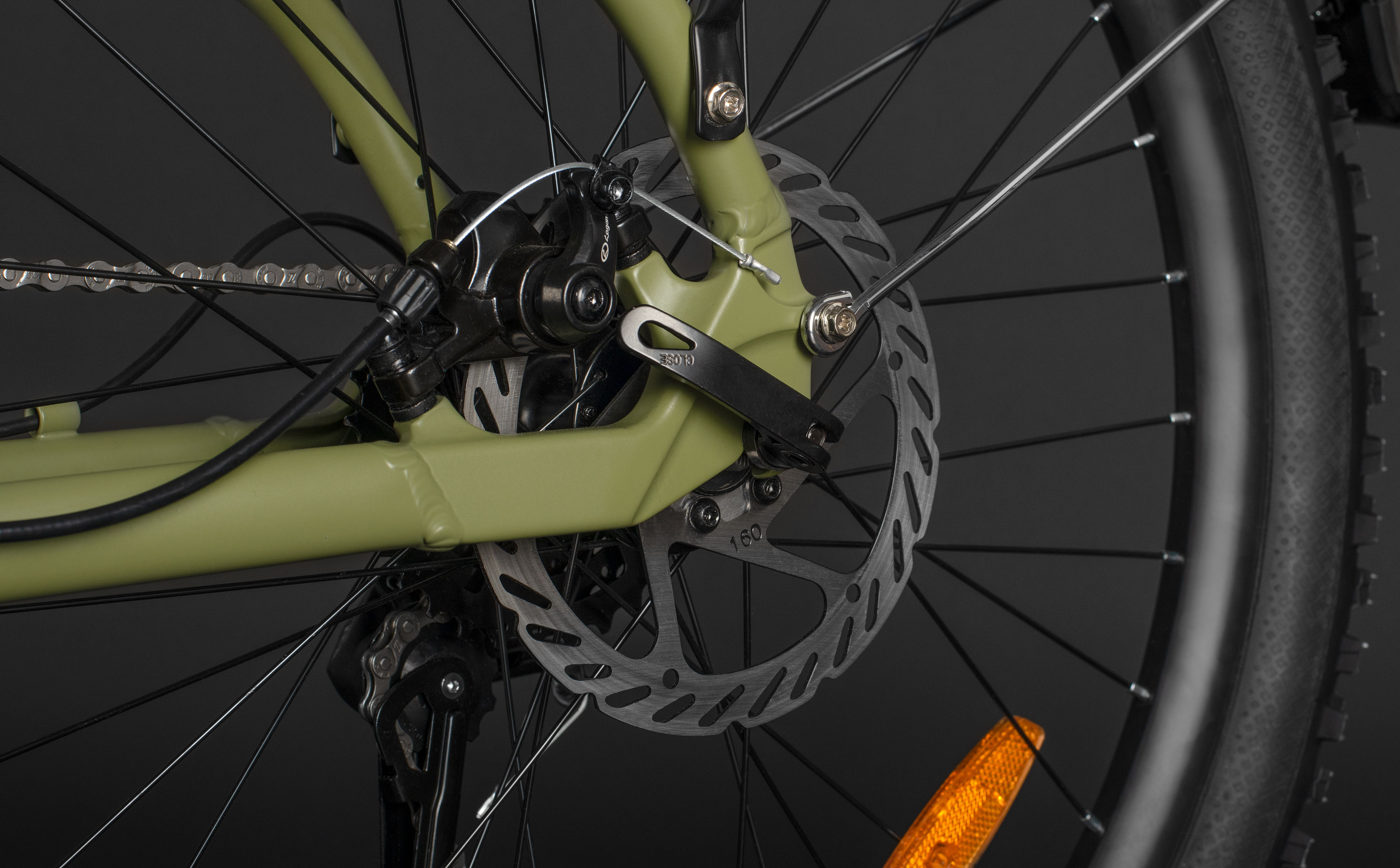 Велосипед HORH NEMO FAT 8SP MD 24" (2026) Dark Green