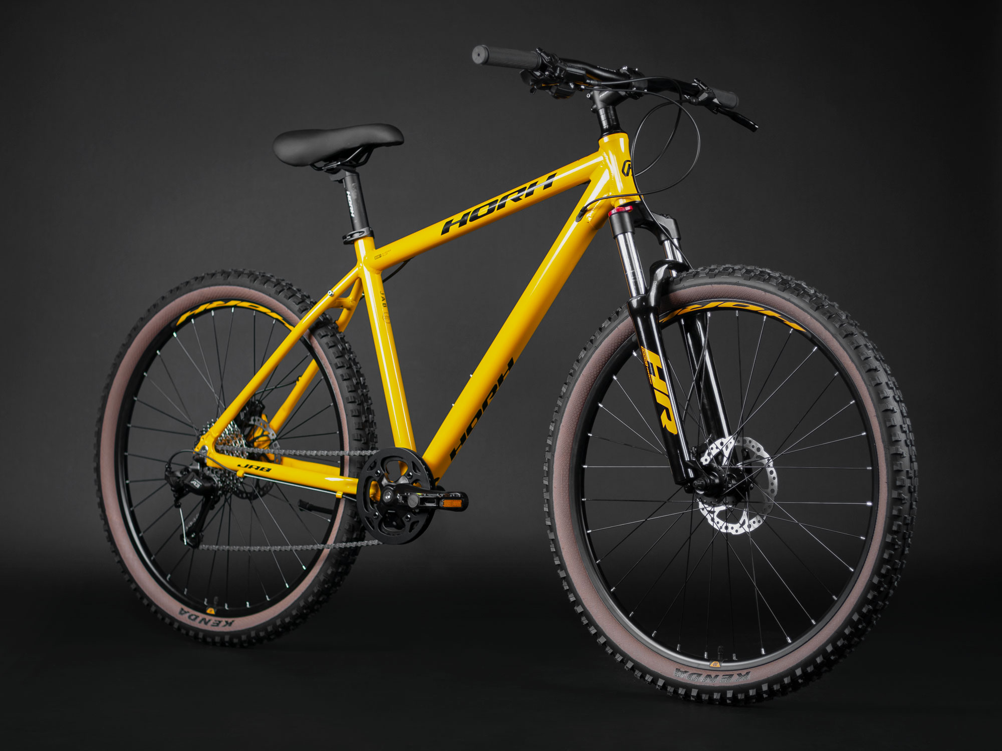 Велосипед HORH JAB JAB27,5AM 27,5" (2024) Yellow-Black