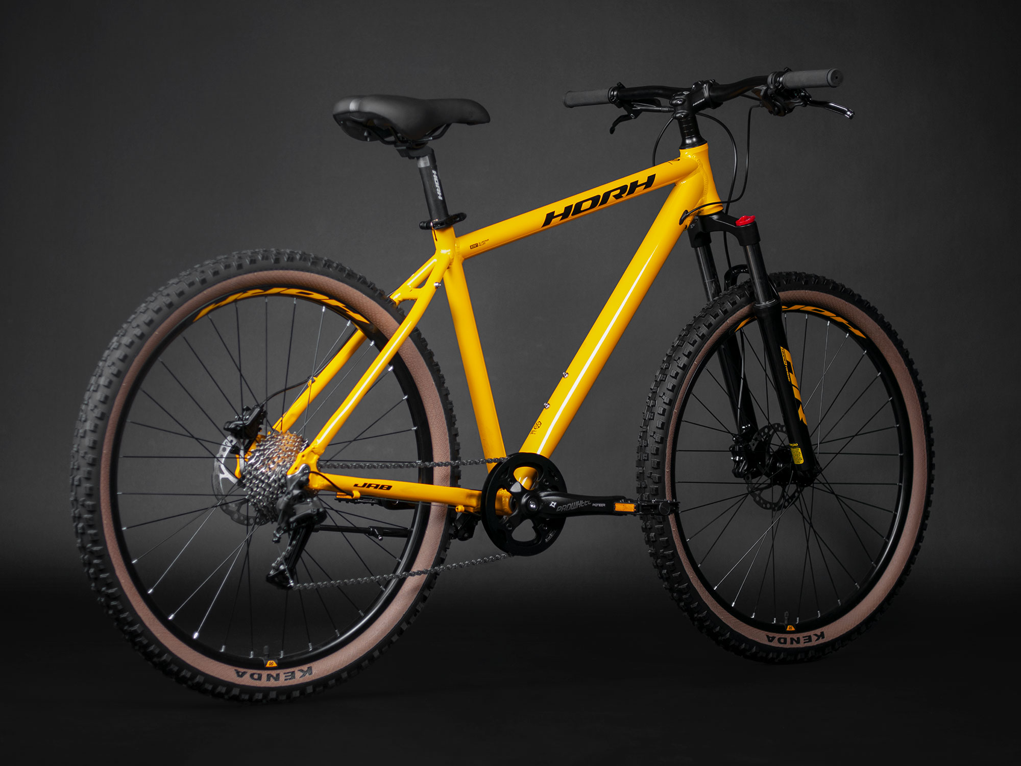 Велосипед HORH JAB JAB27,5AM 27,5" (2024) Yellow-Black