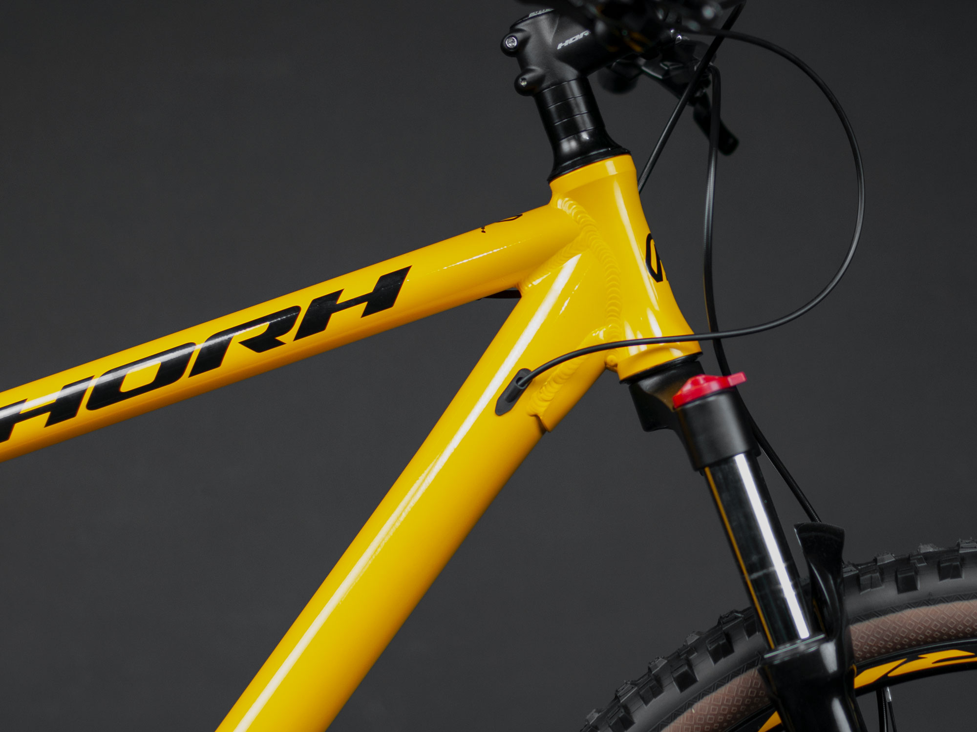 Велосипед HORH JAB JAB27,5AM 27,5" (2024) Yellow-Black