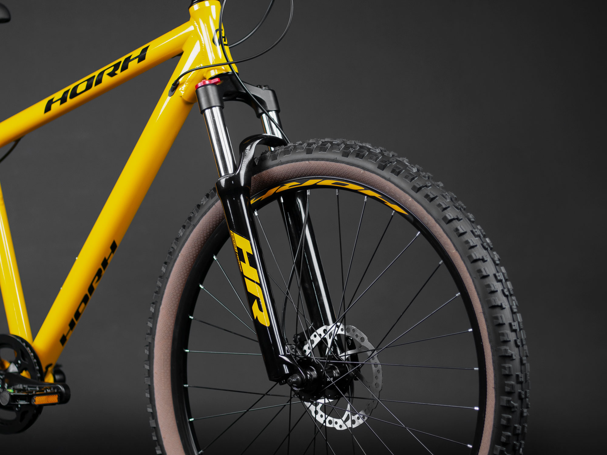 Велосипед HORH JAB JAB27,5AM 27,5" (2024) Yellow-Black