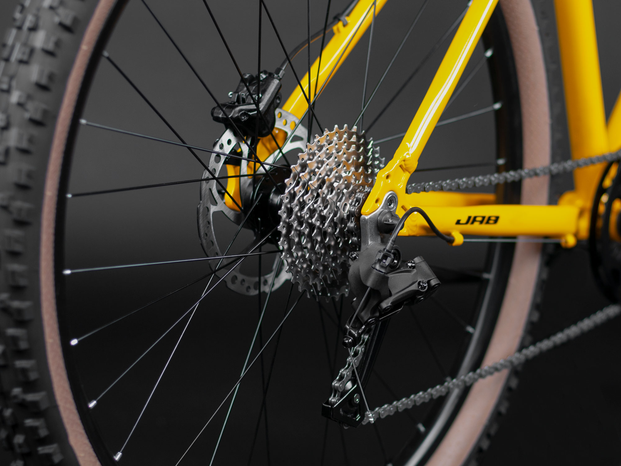 Велосипед HORH JAB JAB27,5AM 27,5" (2024) Yellow-Black
