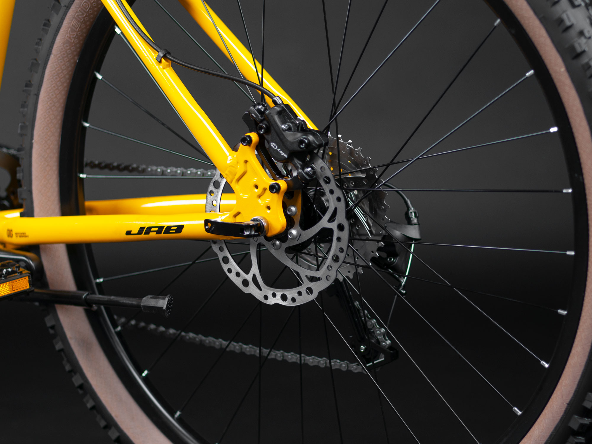 Велосипед HORH JAB JAB27,5AM 27,5" (2024) Yellow-Black