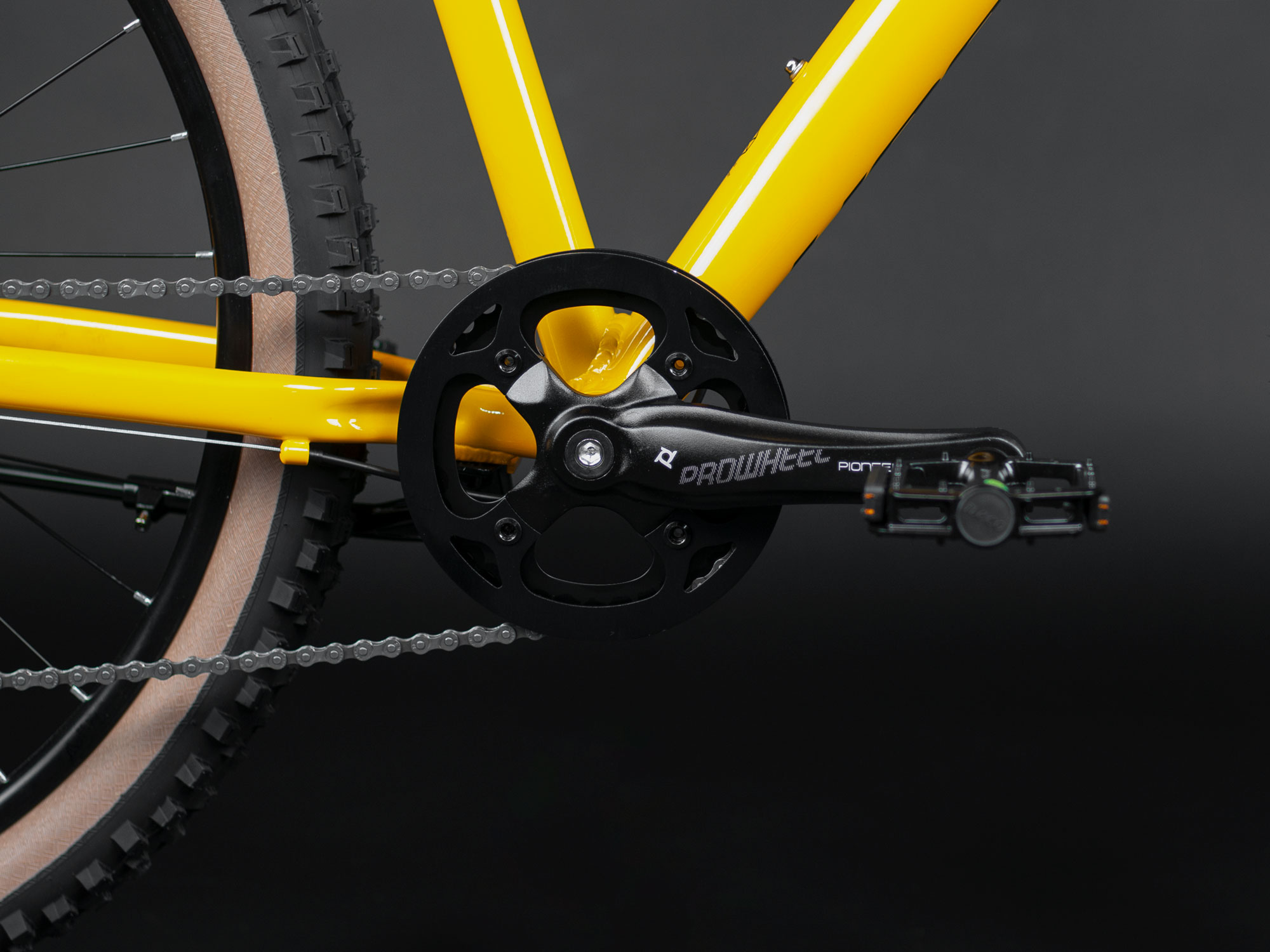 Велосипед HORH JAB JAB27,5AM 27,5" (2024) Yellow-Black
