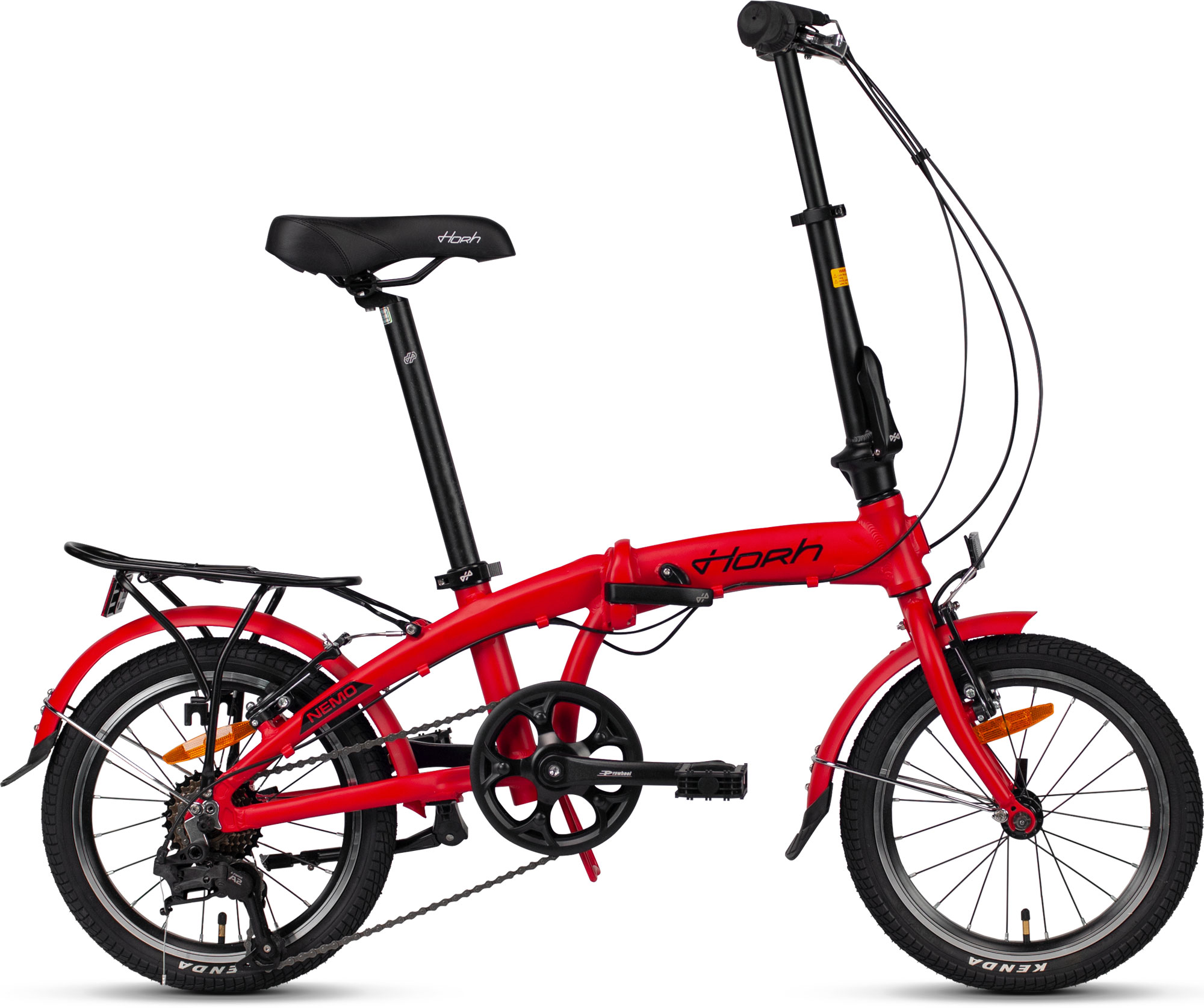 Велосипед HORH NEMO 7SP VB 16" (2025) Red-Black