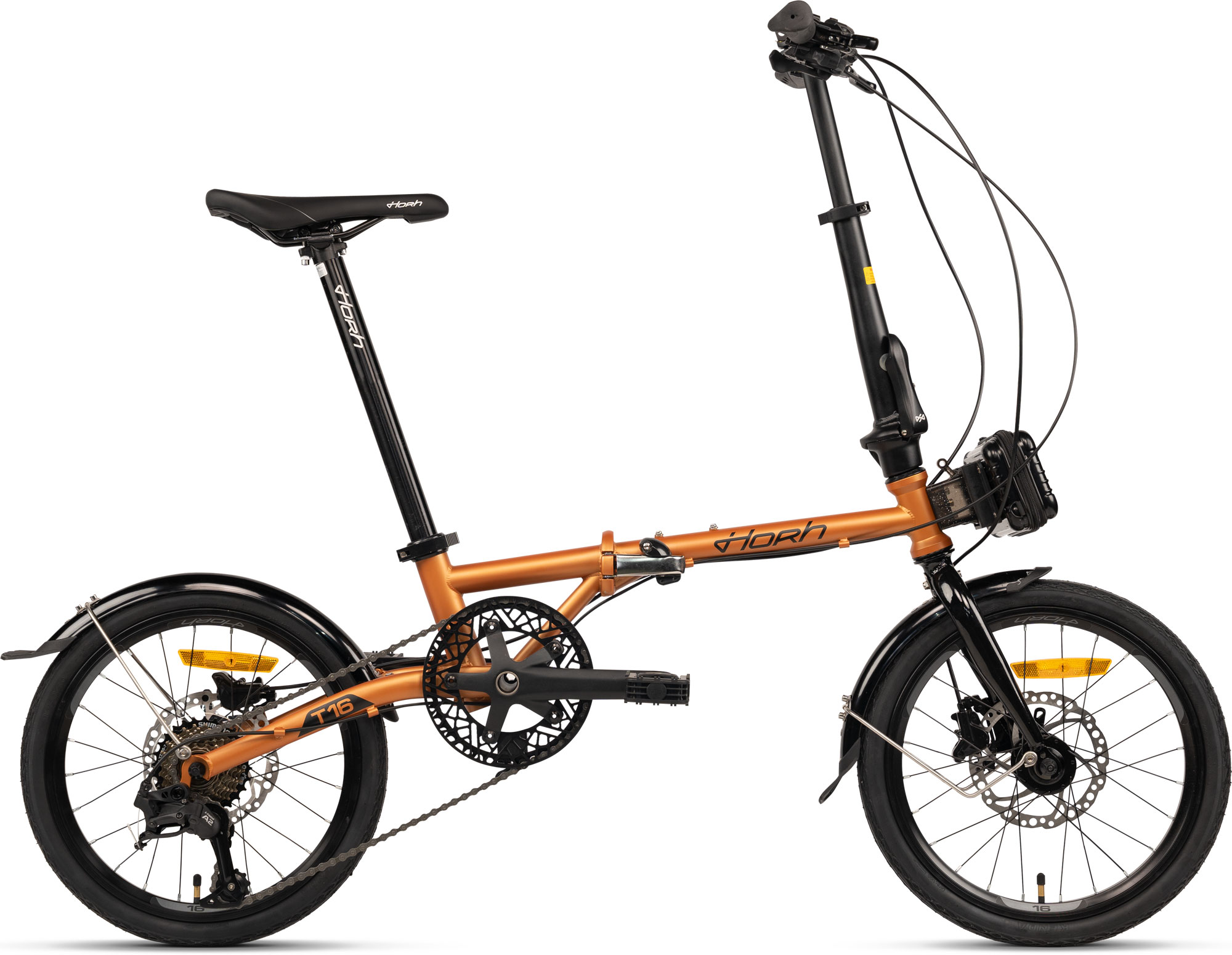 Велосипед HORH T16 16" (2024) Bronze-Black
