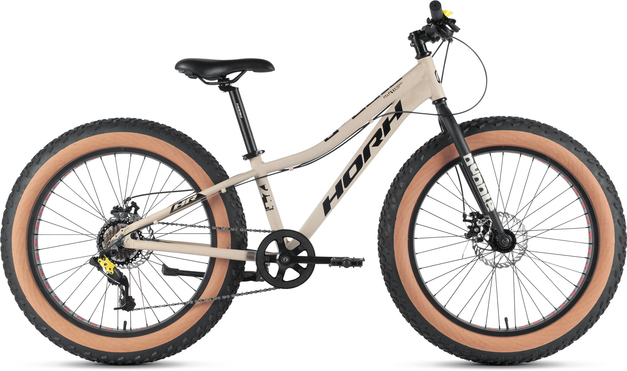 Велосипед HORH BUBBLE 24" (2024) Grey-Black