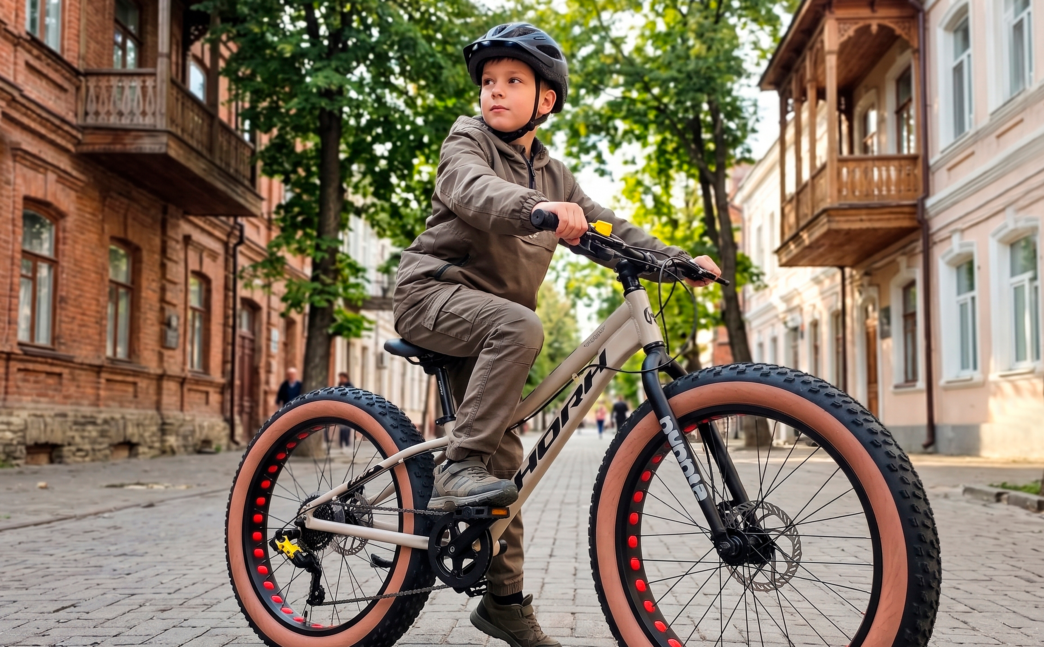 Велосипед HORH BUBBLE 24" (2024) Grey-Black