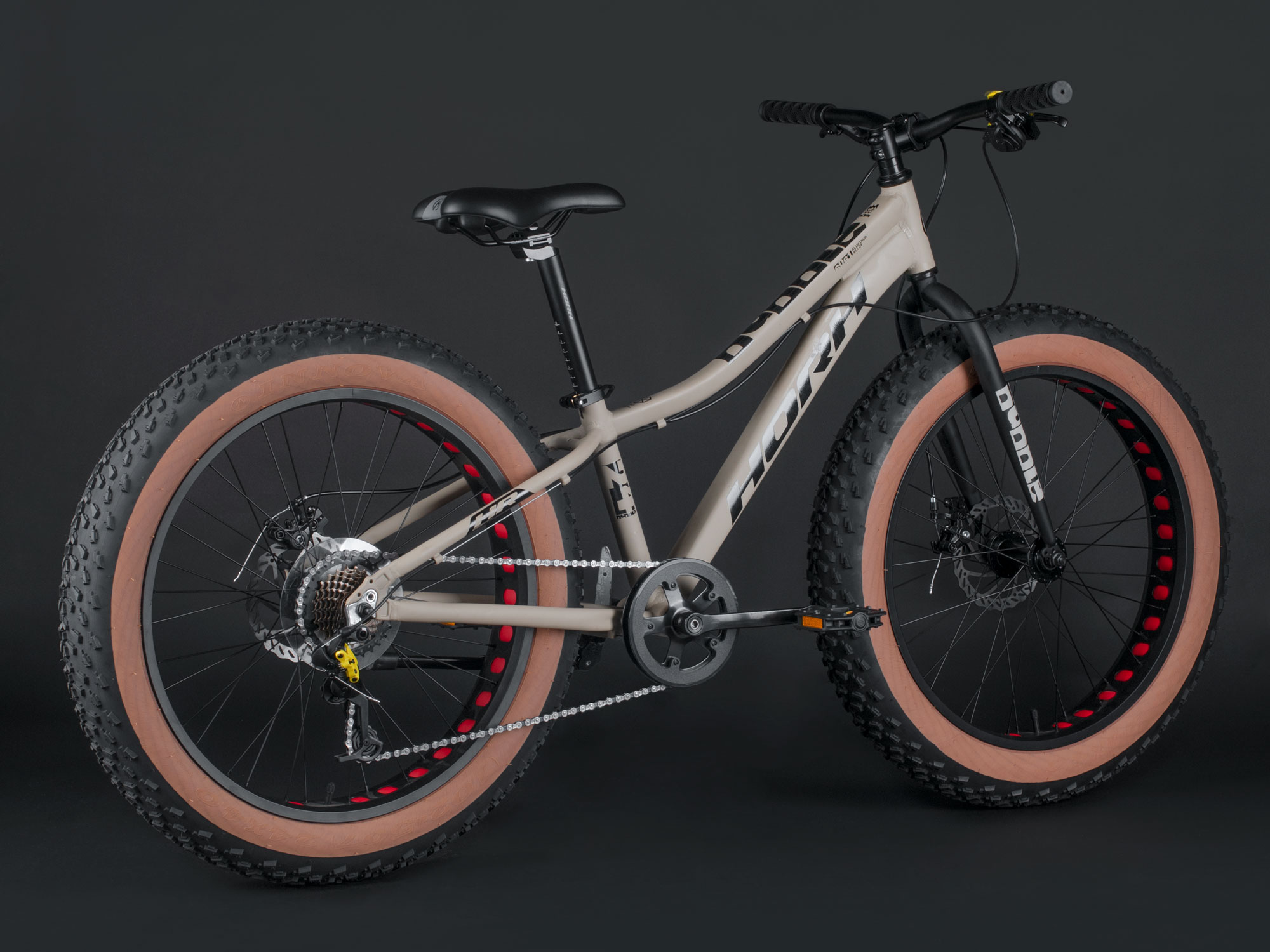 Велосипед HORH BUBBLE 24" (2024) Grey-Black