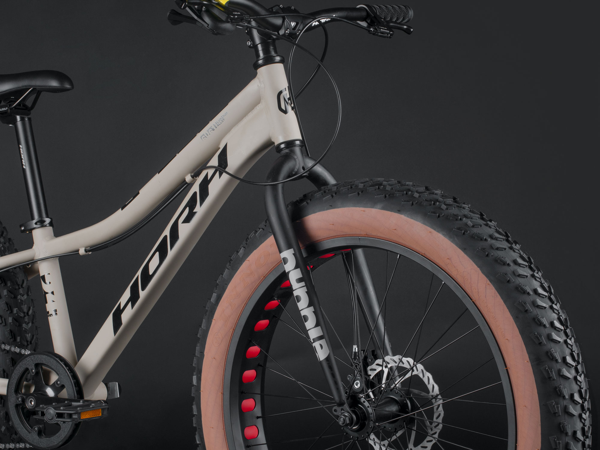 Велосипед HORH BUBBLE 24" (2024) Grey-Black
