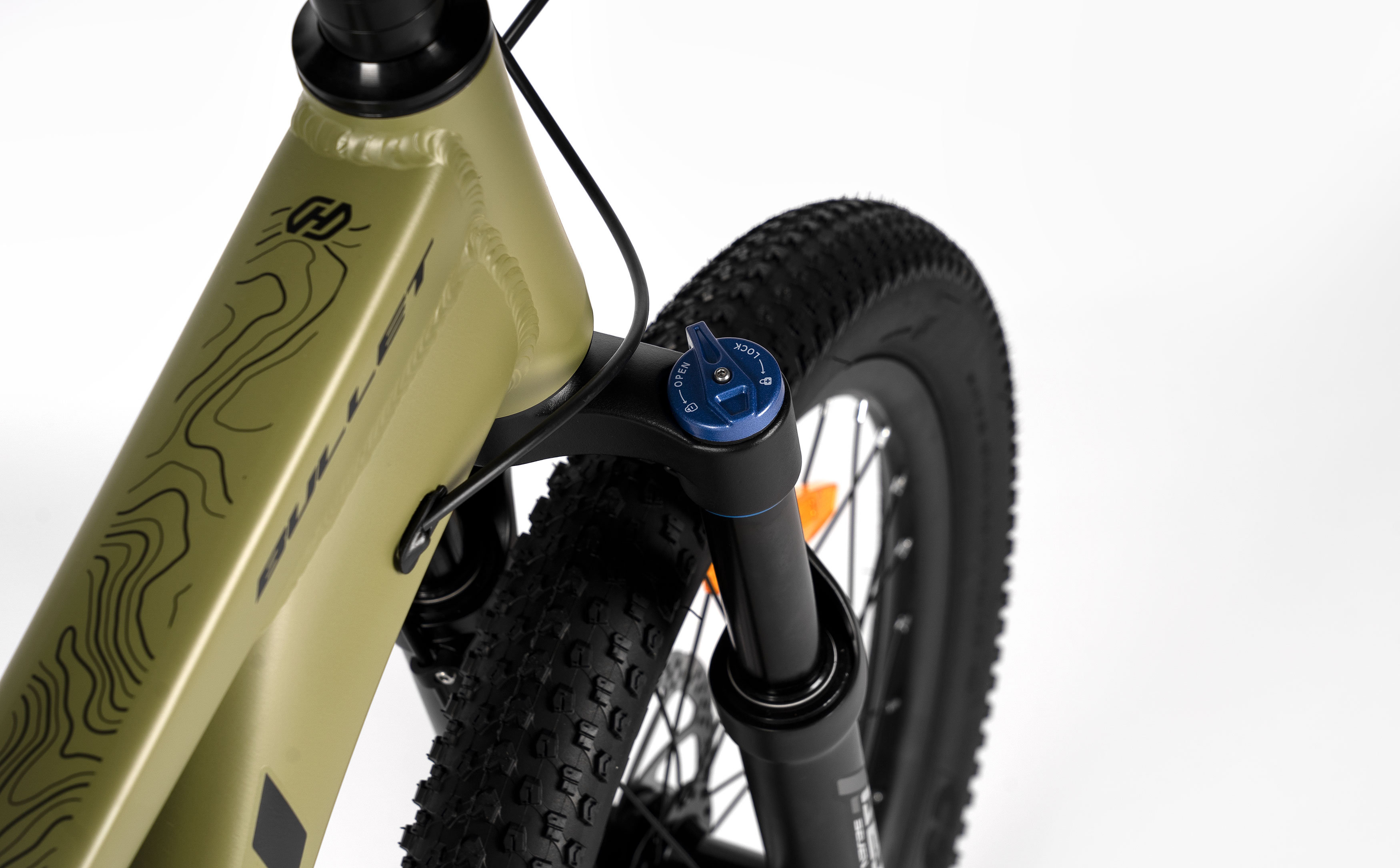 Велосипед HORH BULLET 2.0 BHD 20" (2026) Khaki