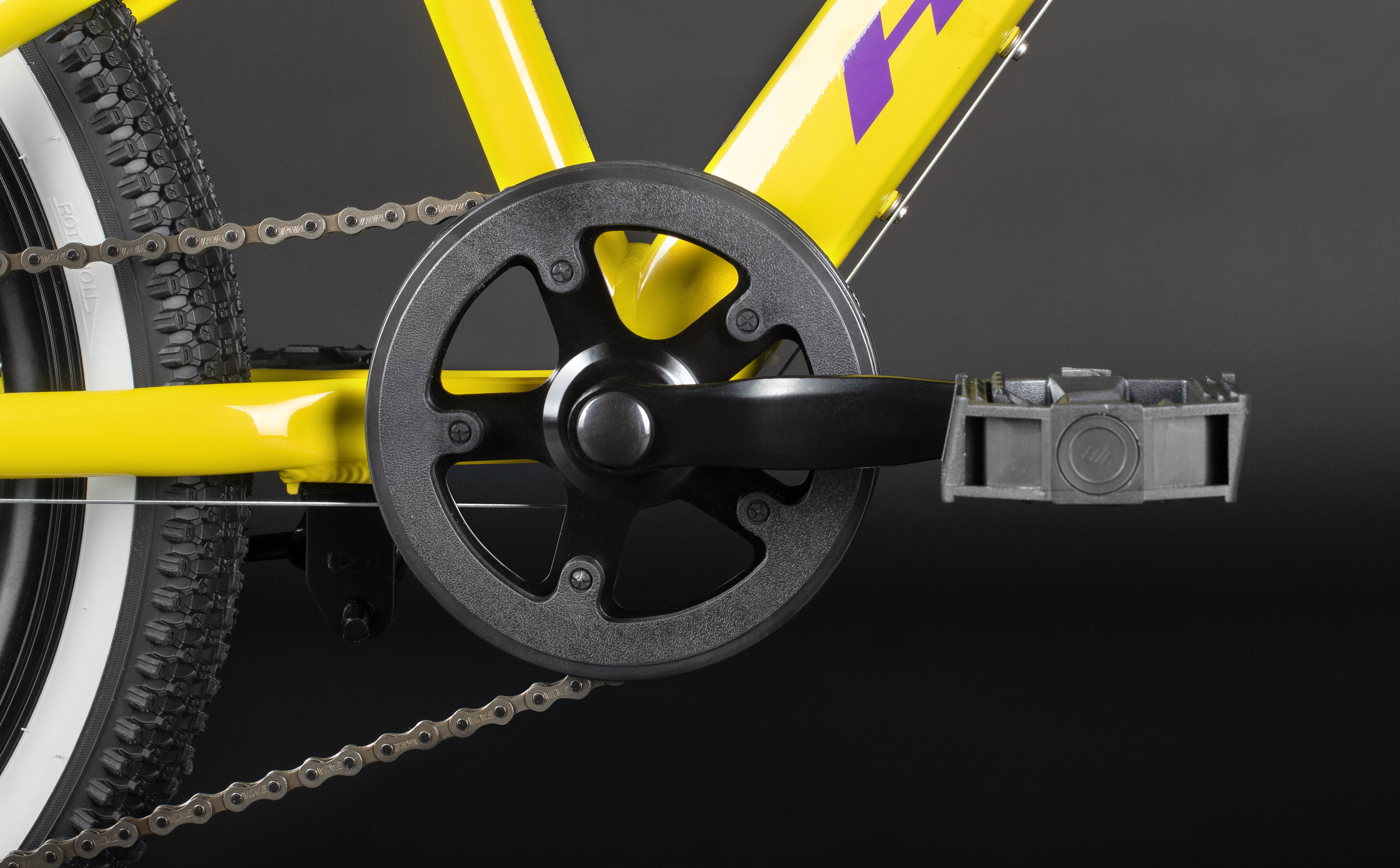 Велосипед HORH LIMA HTina 20" (2024) Yellow-Purple