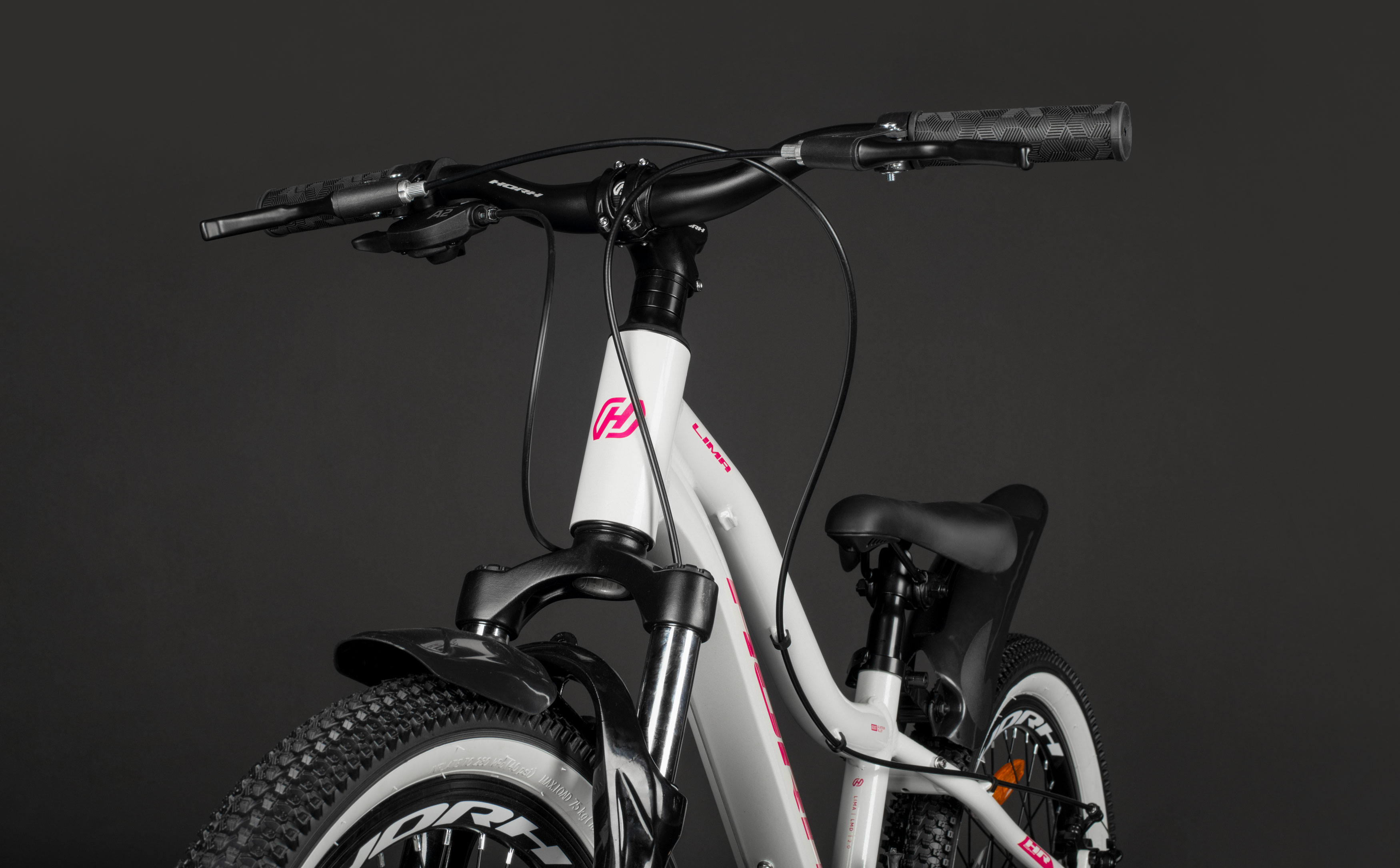 Велосипед HORH LIMA 20" (2024) White-Pink