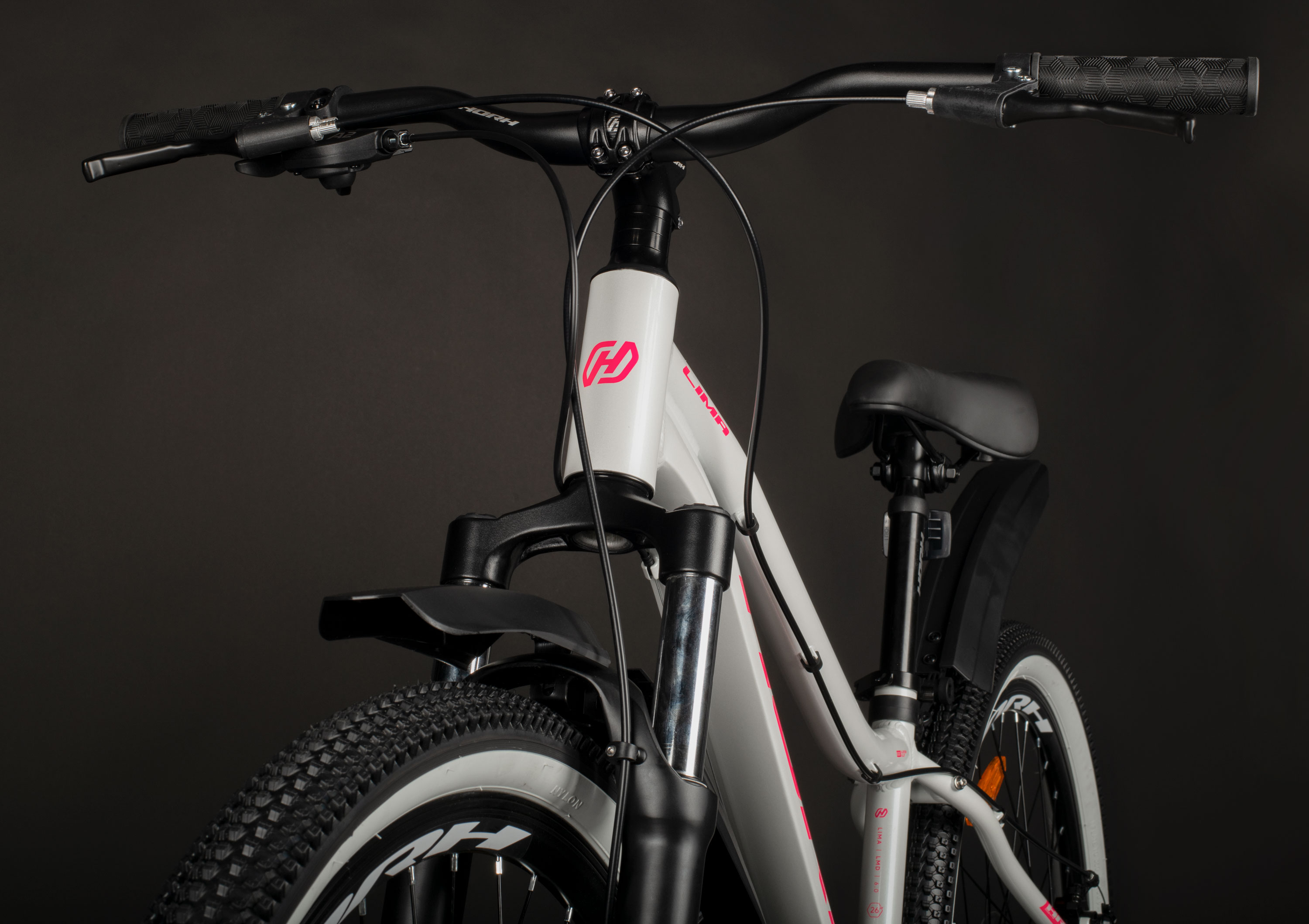 Велосипед HORH LIMA 26" (2026) White-Pink