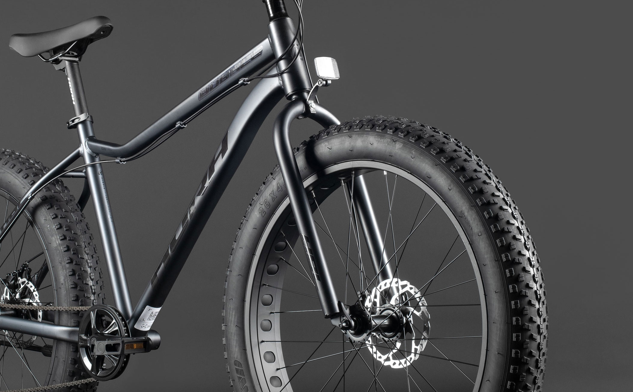 Велосипед HORH BUBBLE MD 26" (2025) Grey-Black