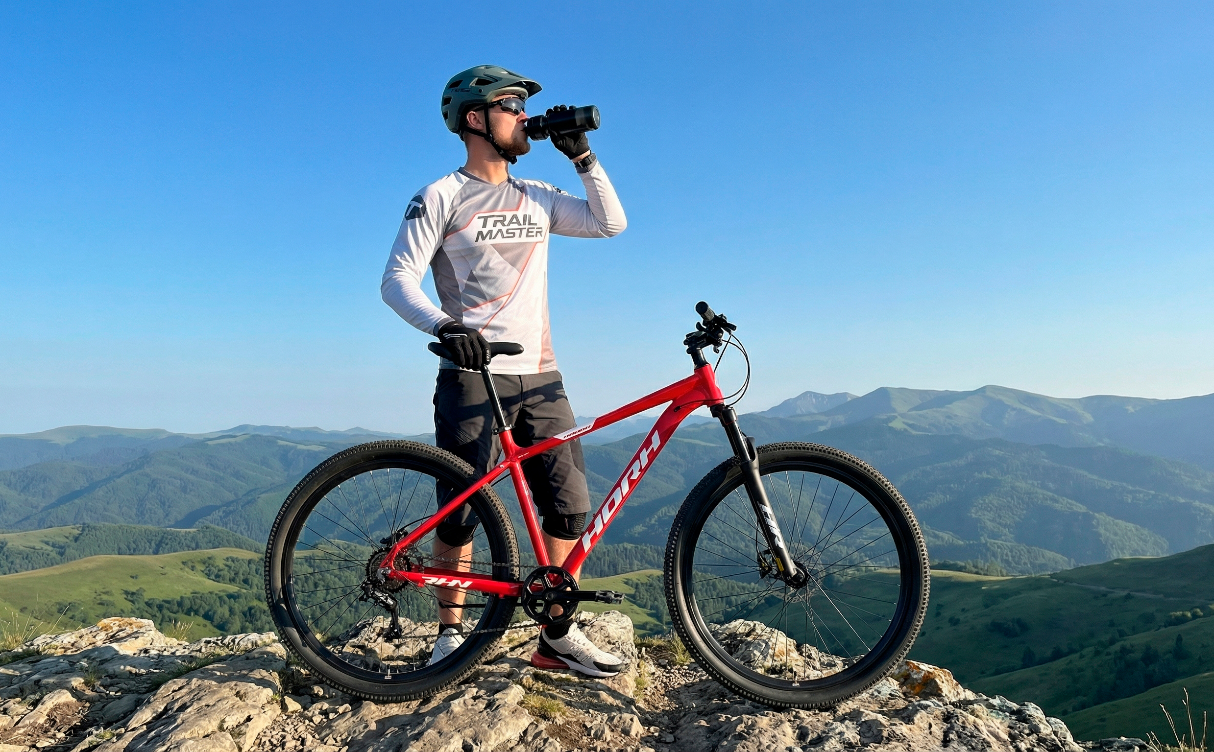 Велосипед HORH ROHAN 9.0 RHD 29" (2025) Red-White