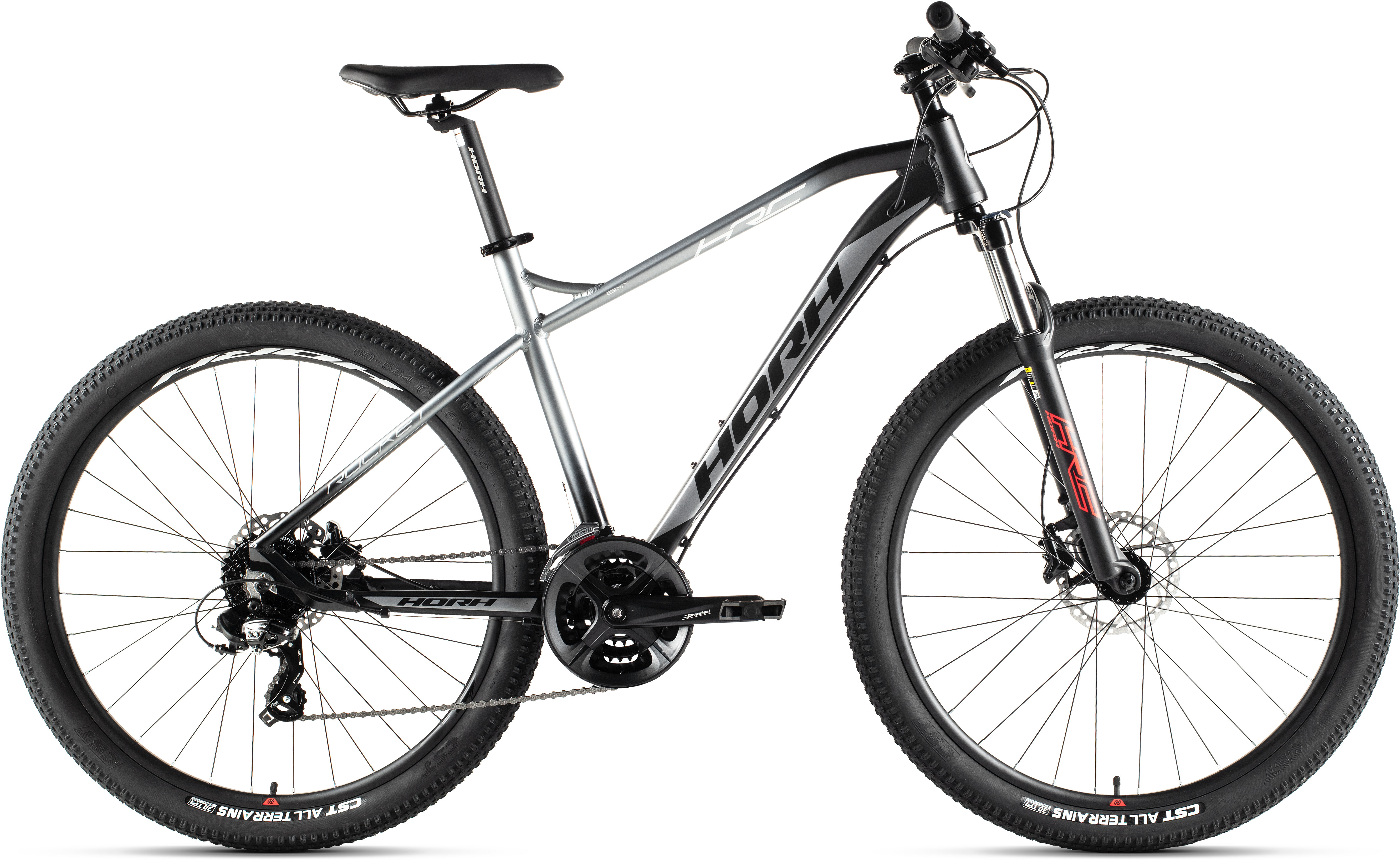 Велосипед HORH ROCKET 7.1 RHD 27.5" (2025) Grey-Black