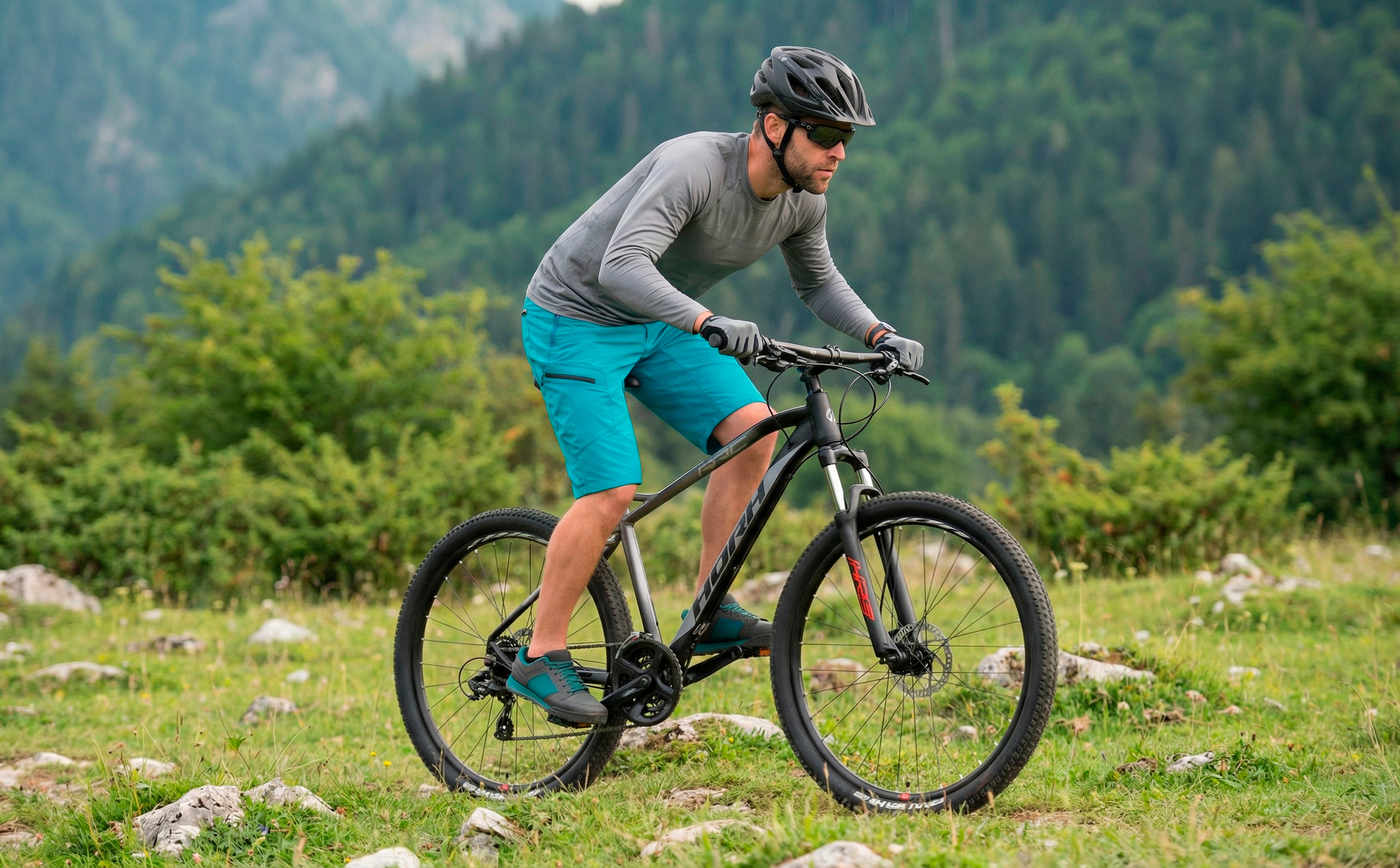 Велосипед HORH ROCKET 9.1 RHD 29" (2025) Grey-Black