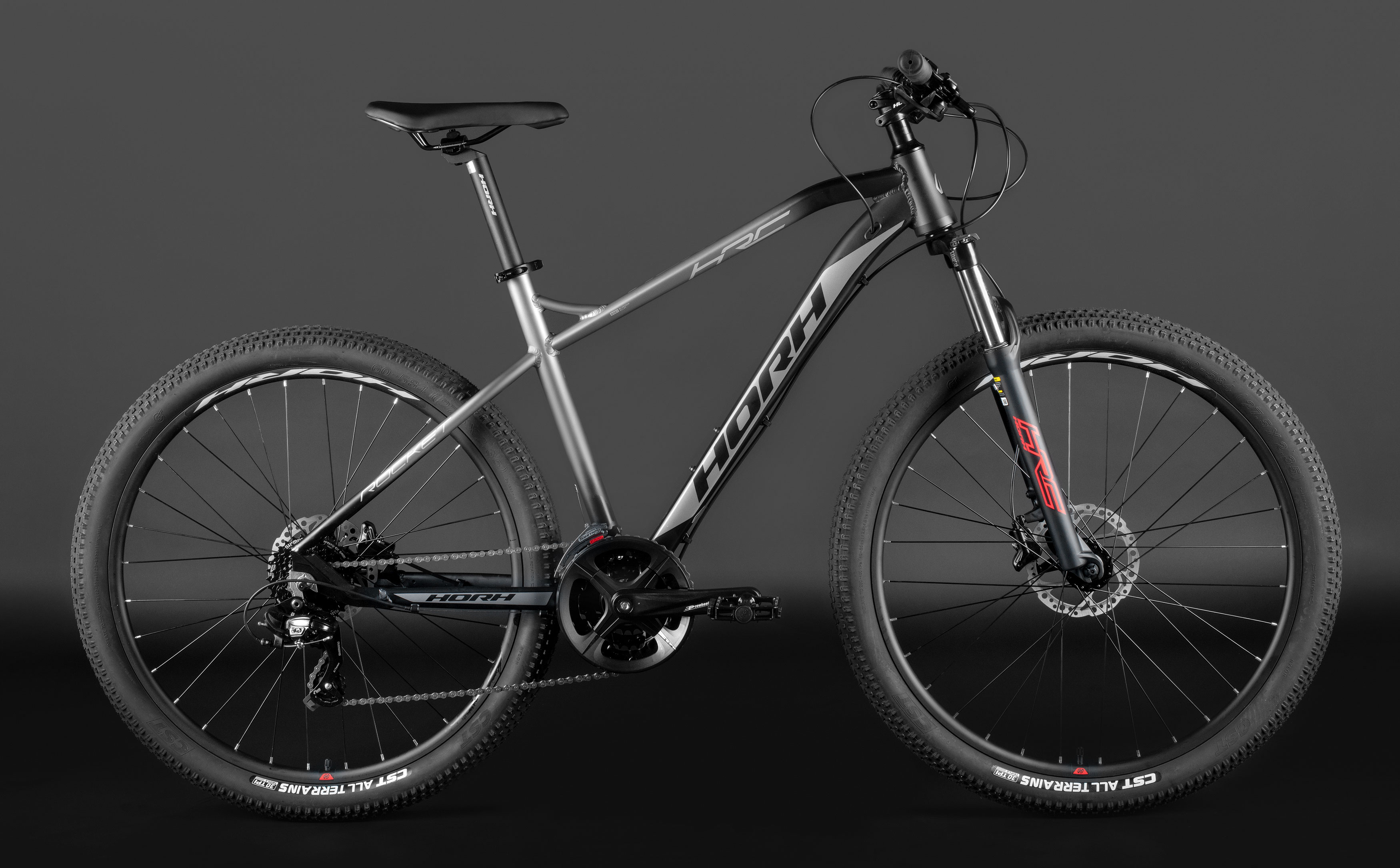Велосипед HORH ROCKET 9.1 RHD 29" (2025) Grey-Black