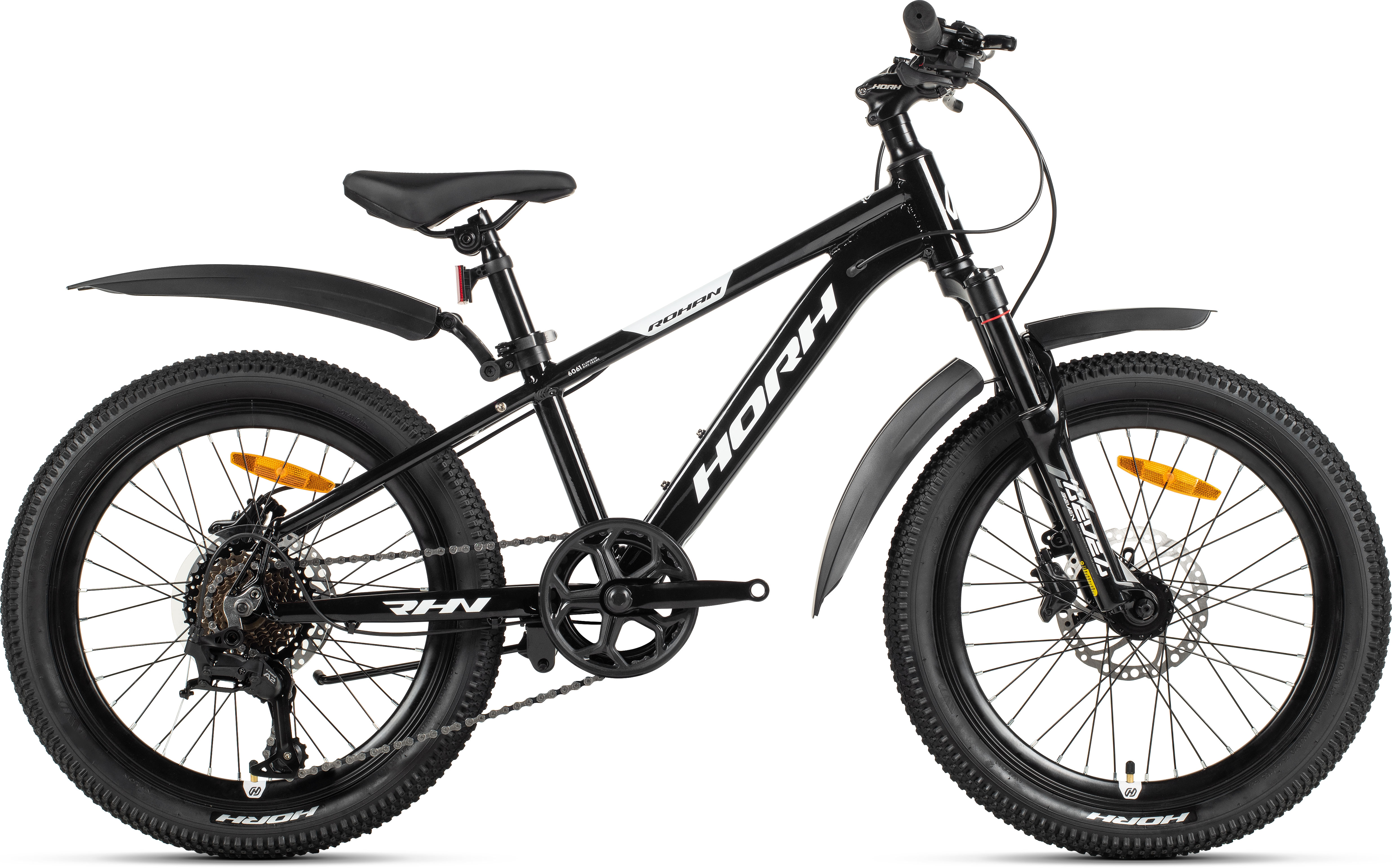 Велосипед HORH ROHAN 2.0 RHD 20" (2026) Black-White