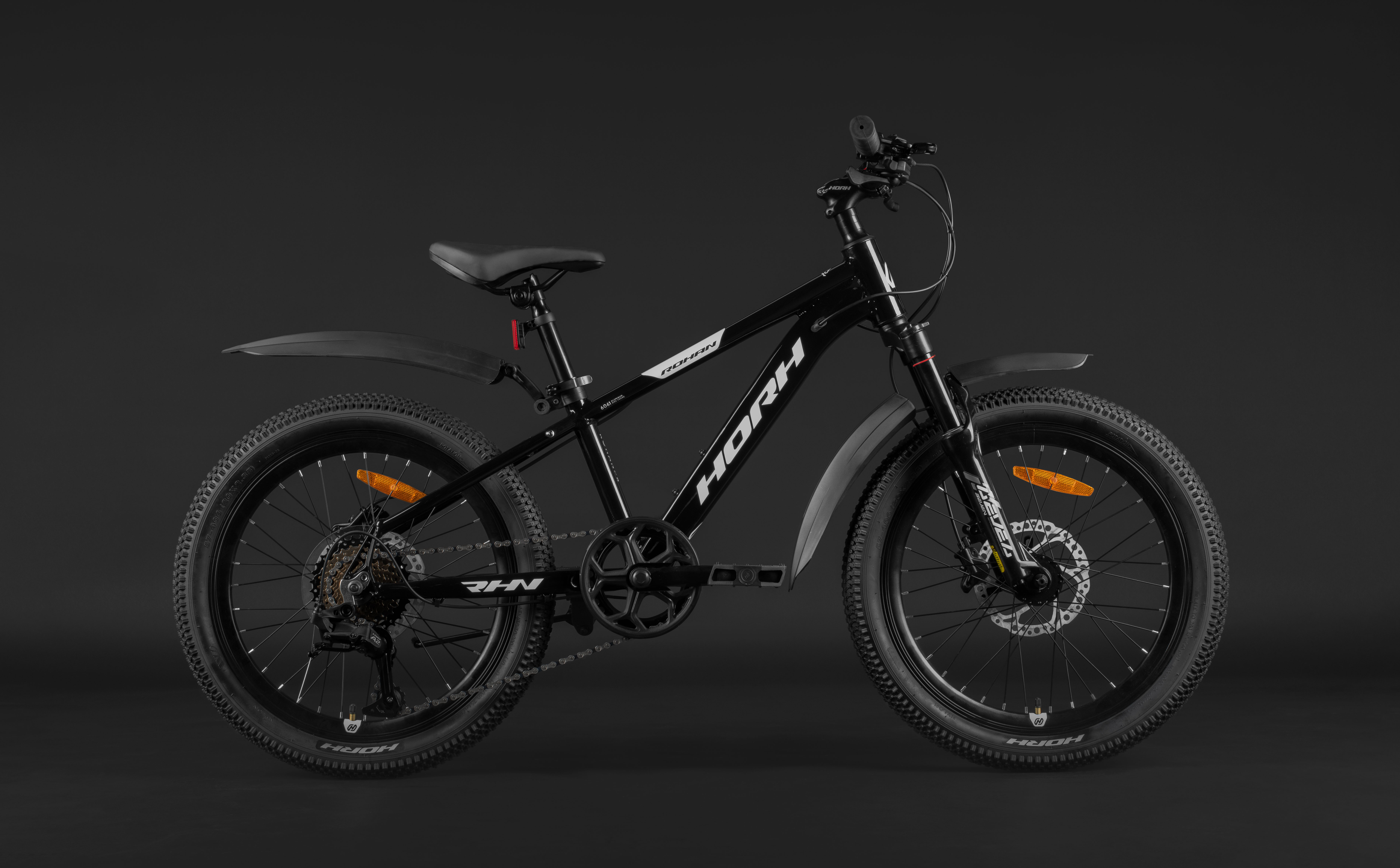 Велосипед HORH ROHAN 2.0 RHD 20" (2026) Black-White
