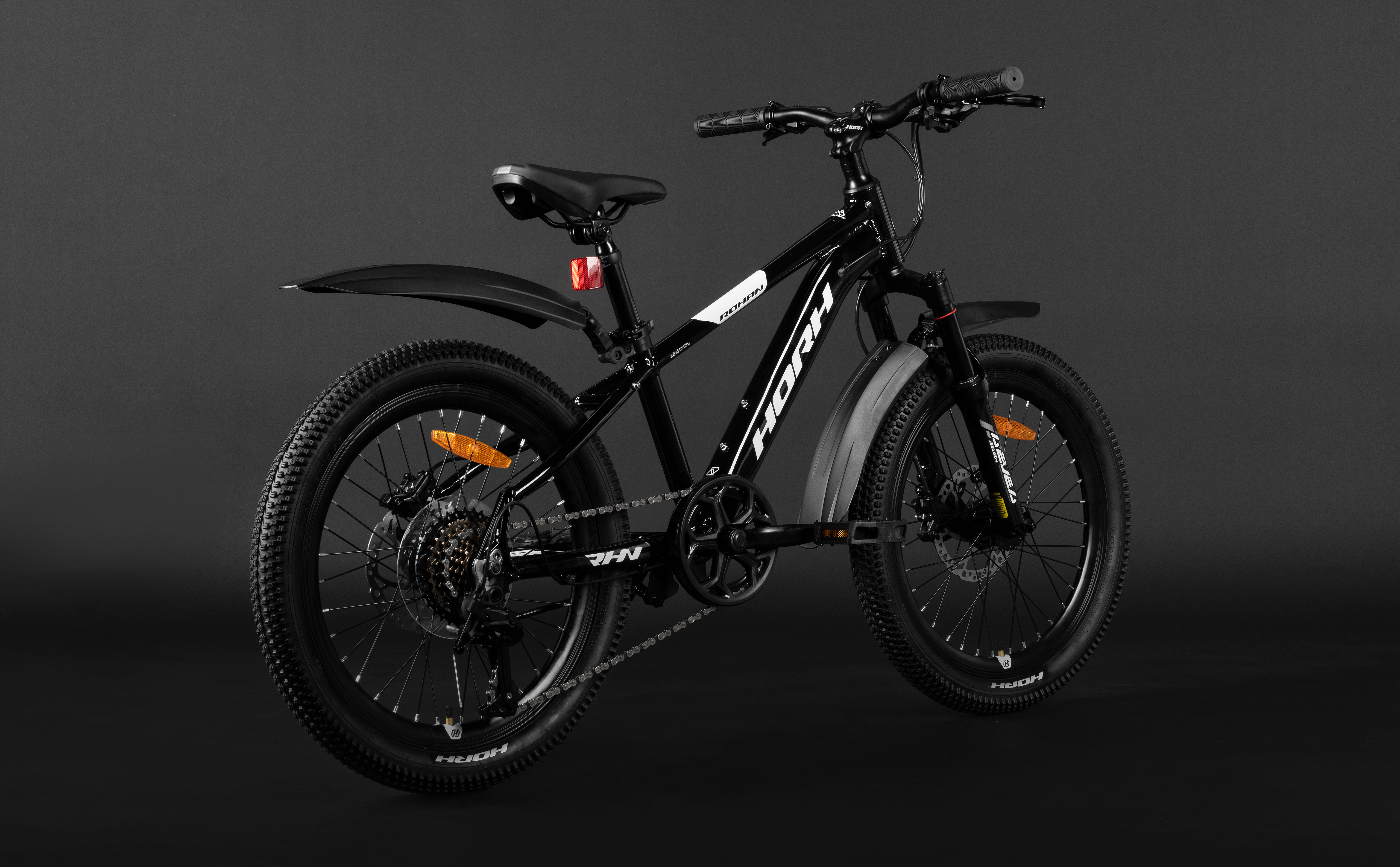 Велосипед HORH ROHAN 2.0 RHD 20" (2026) Black-White