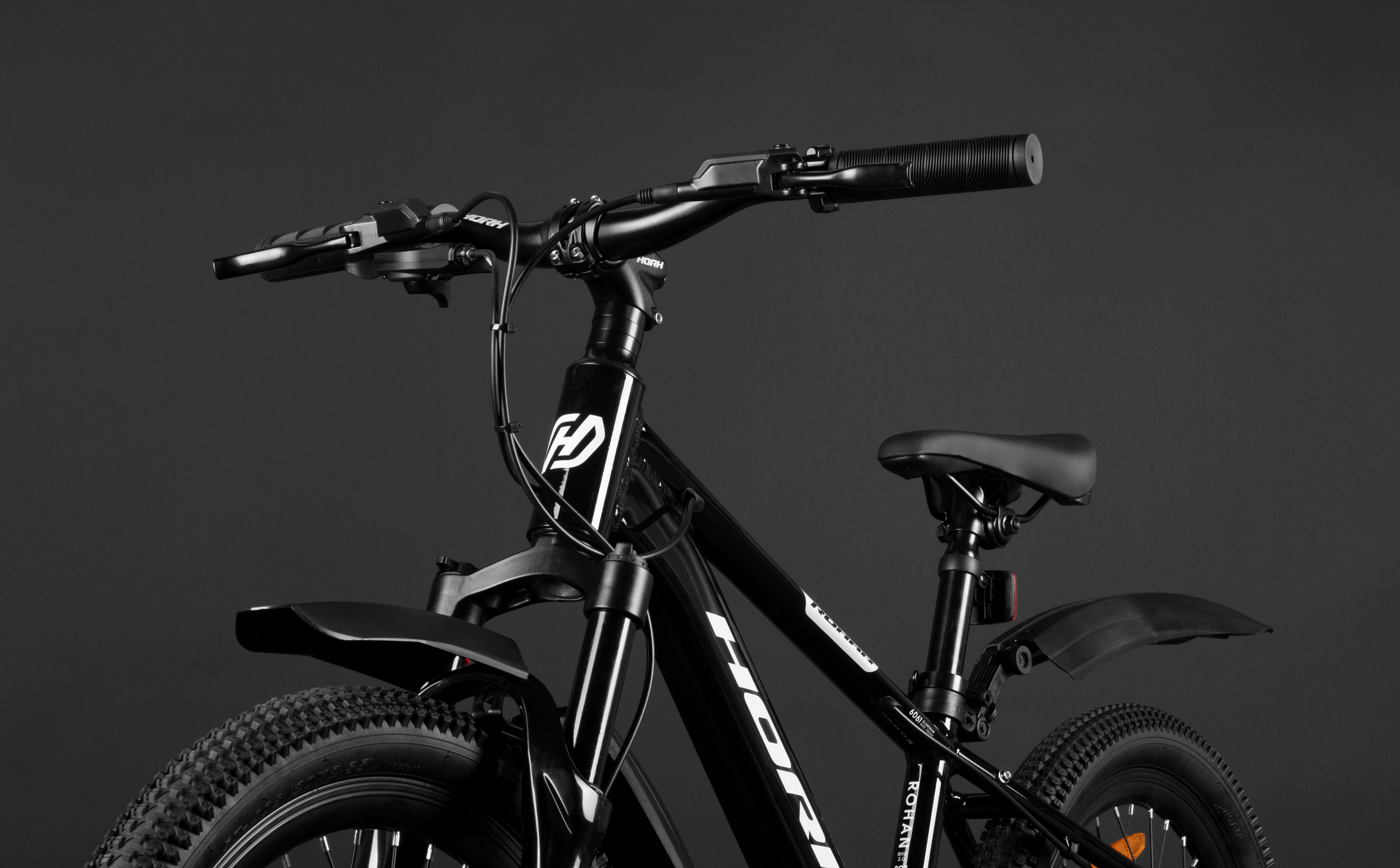 Велосипед HORH ROHAN 2.0 RHD 20" (2026) Black-White