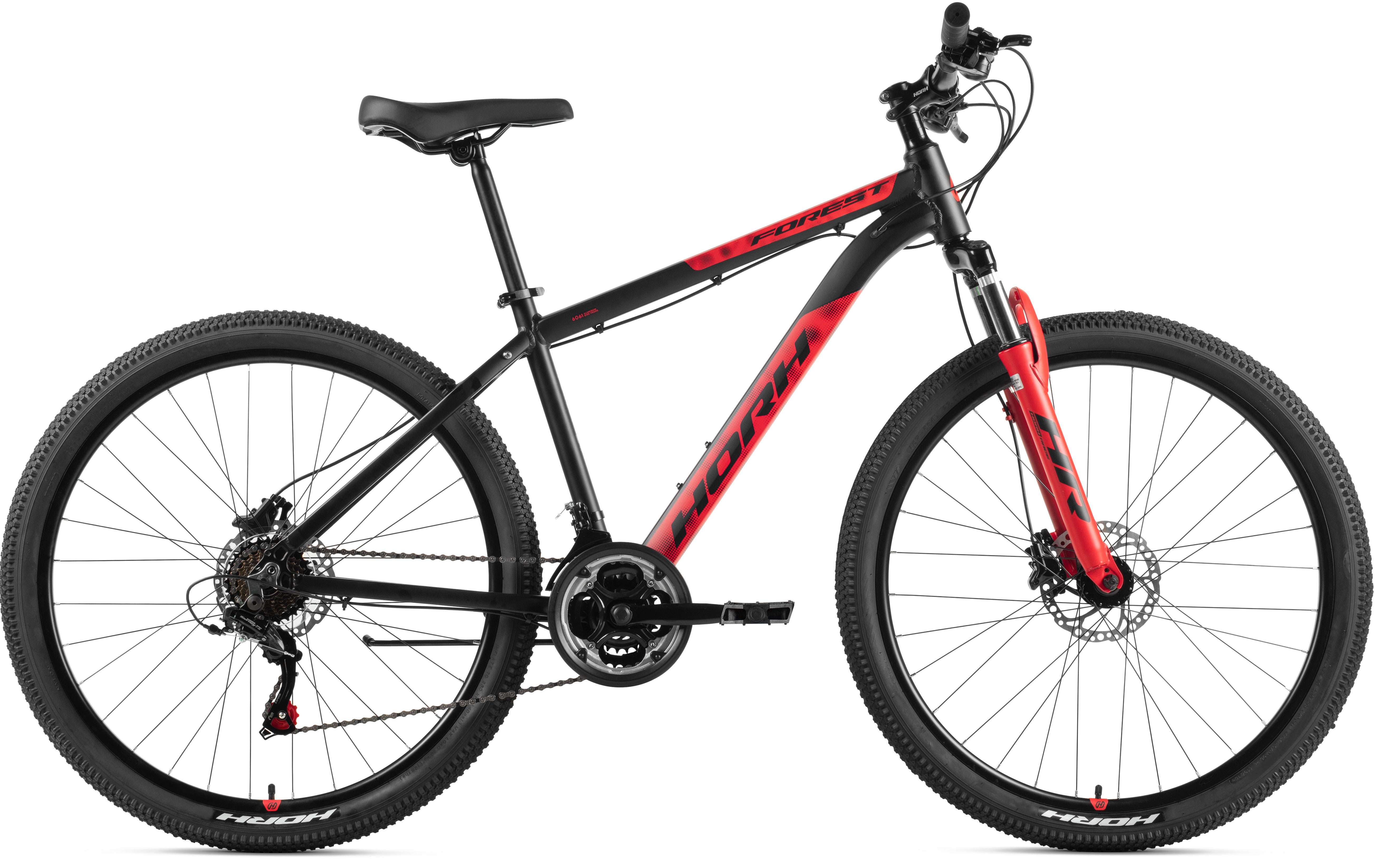 Велосипед HORH FOREST 7.0 HD 27,5" (2026) Red-Black