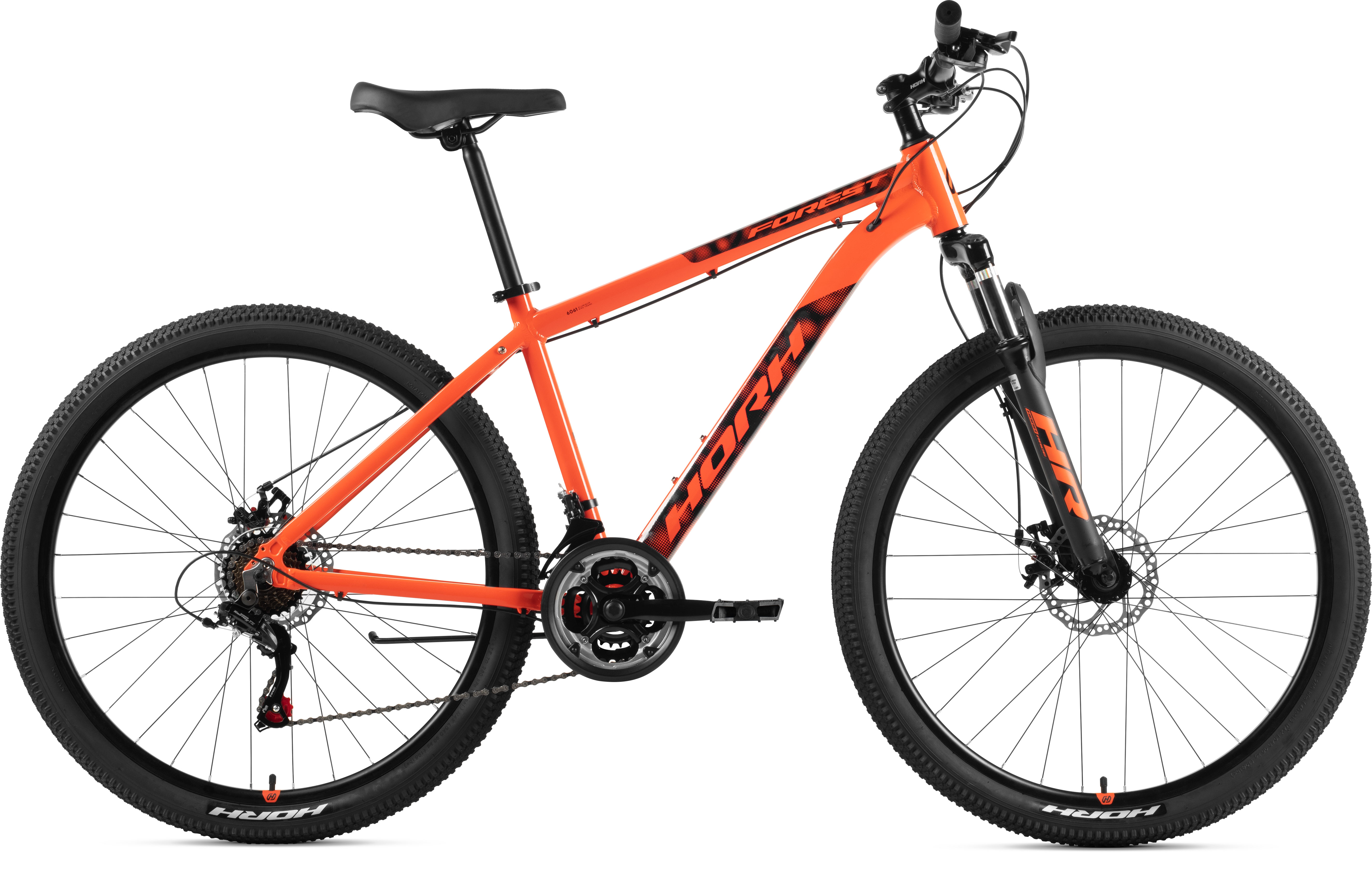 Велосипед HORH FOREST 7.0 FMD 27,5" (2026) Orange-Black