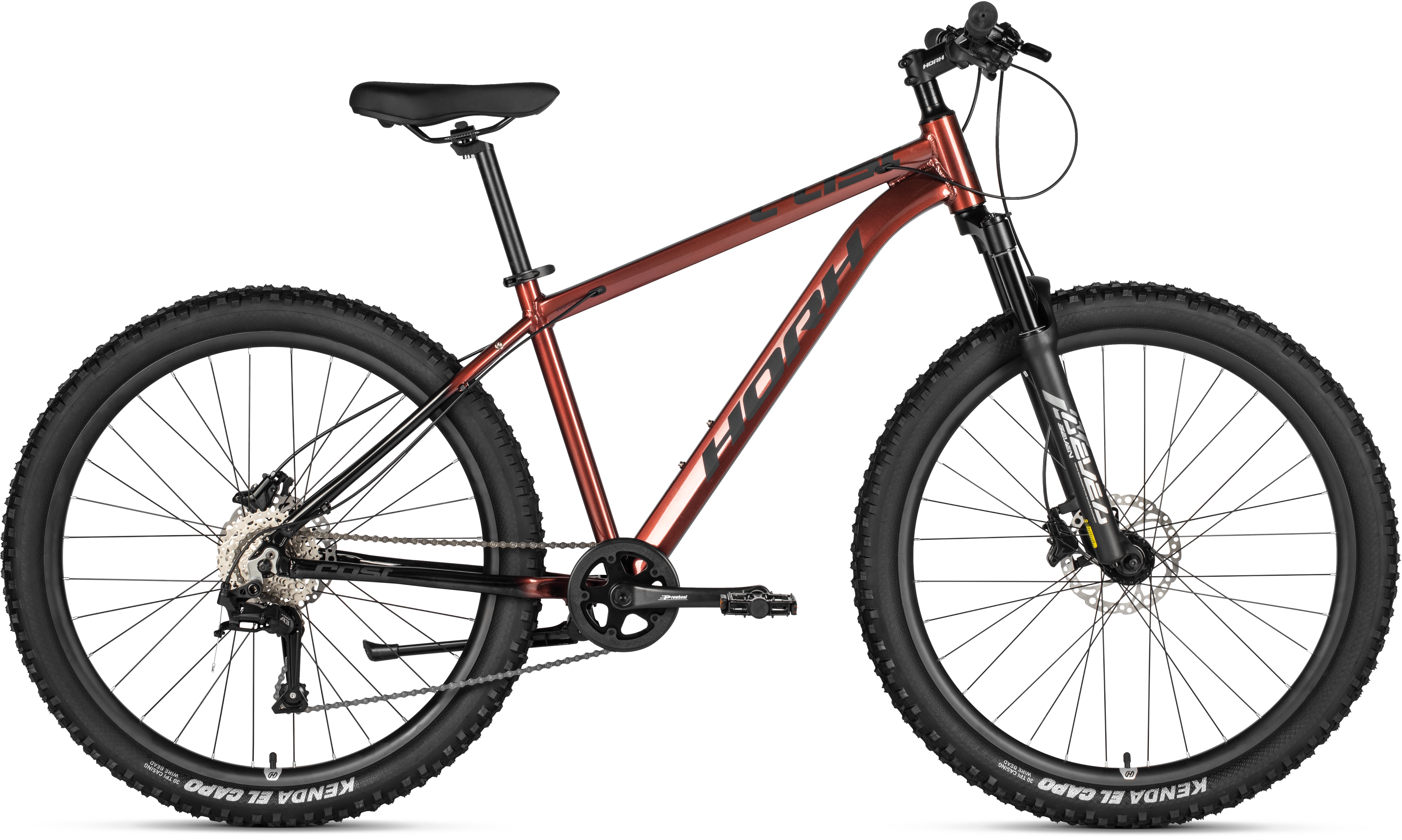 Велосипед HORH CAST 7.0 HD 27,5" (2026) Brown-Black
