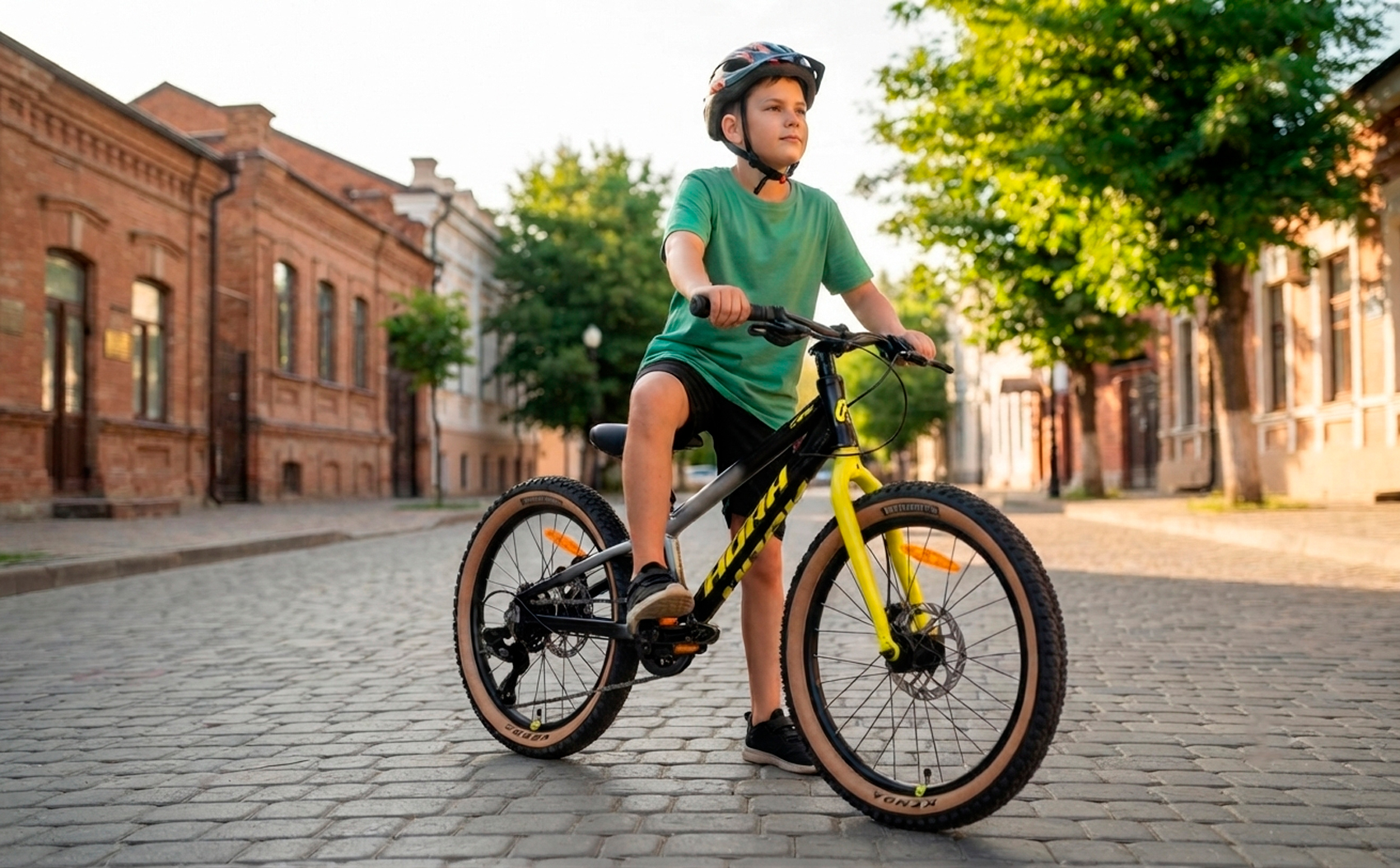 Велосипед HORH JAB 2.0 JRMD 20" (2026) Green-Black