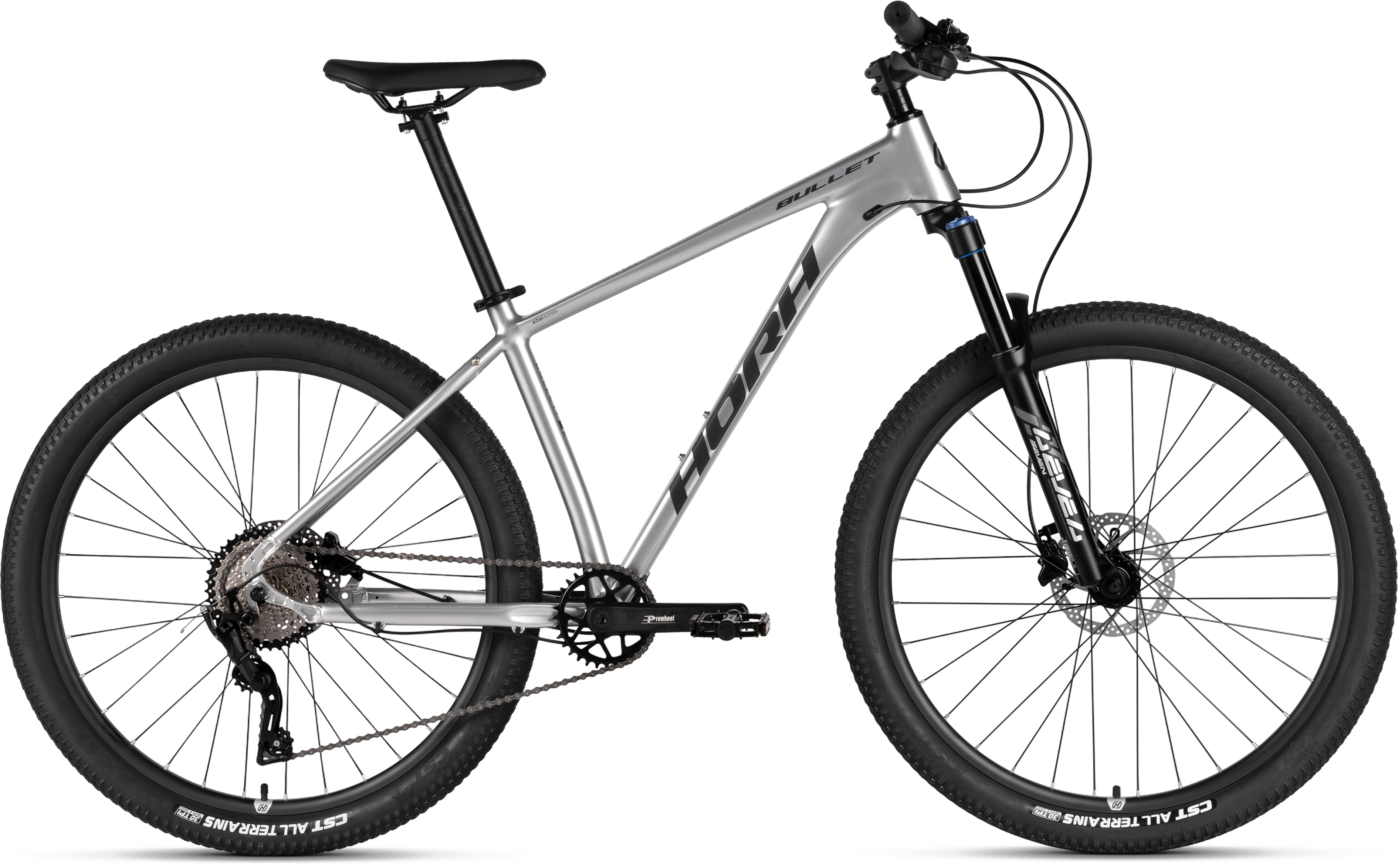 Велосипед HORH BULLET 7.1 BHD 27,5" (2026) Light-Grey-Black