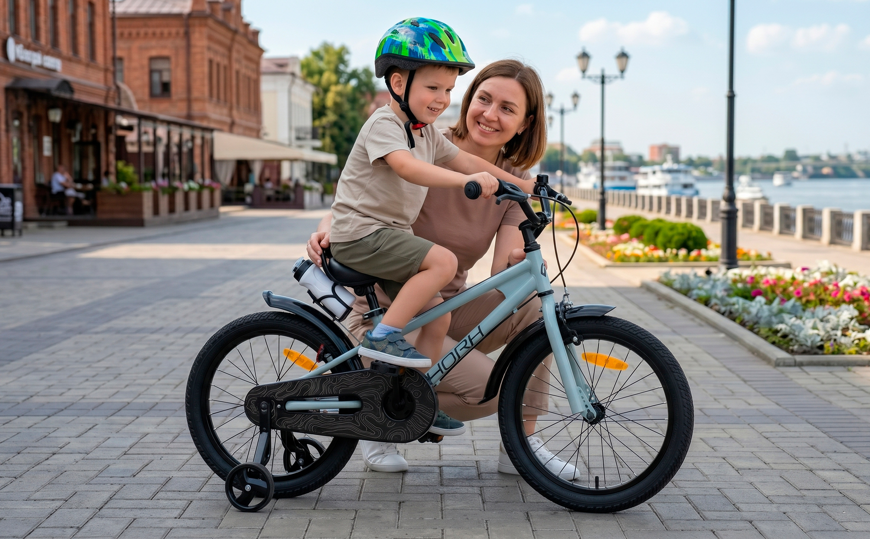 Велосипед HORH HAPPY 18" (2026) Grey