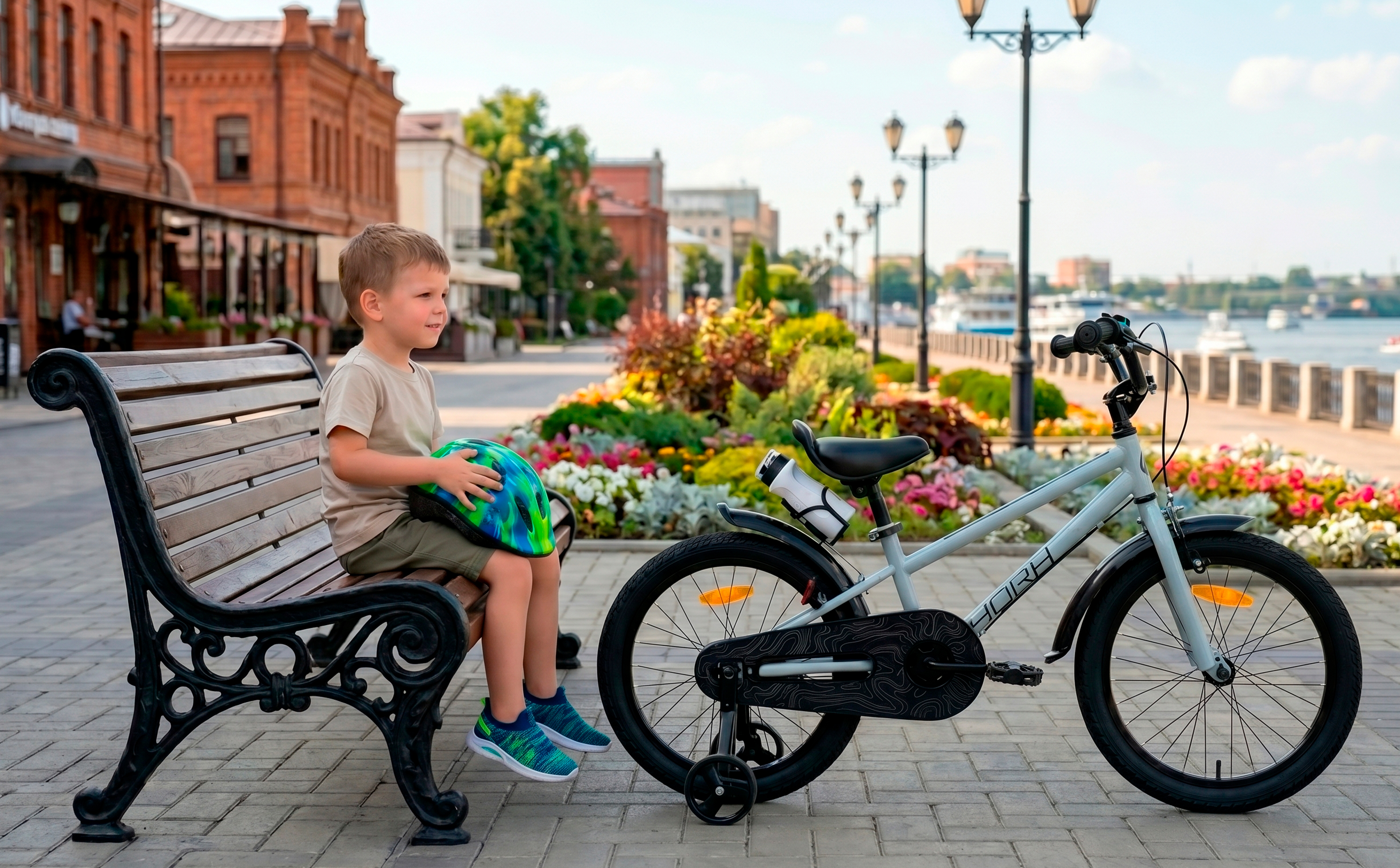 Велосипед HORH HAPPY 18" (2026) Grey