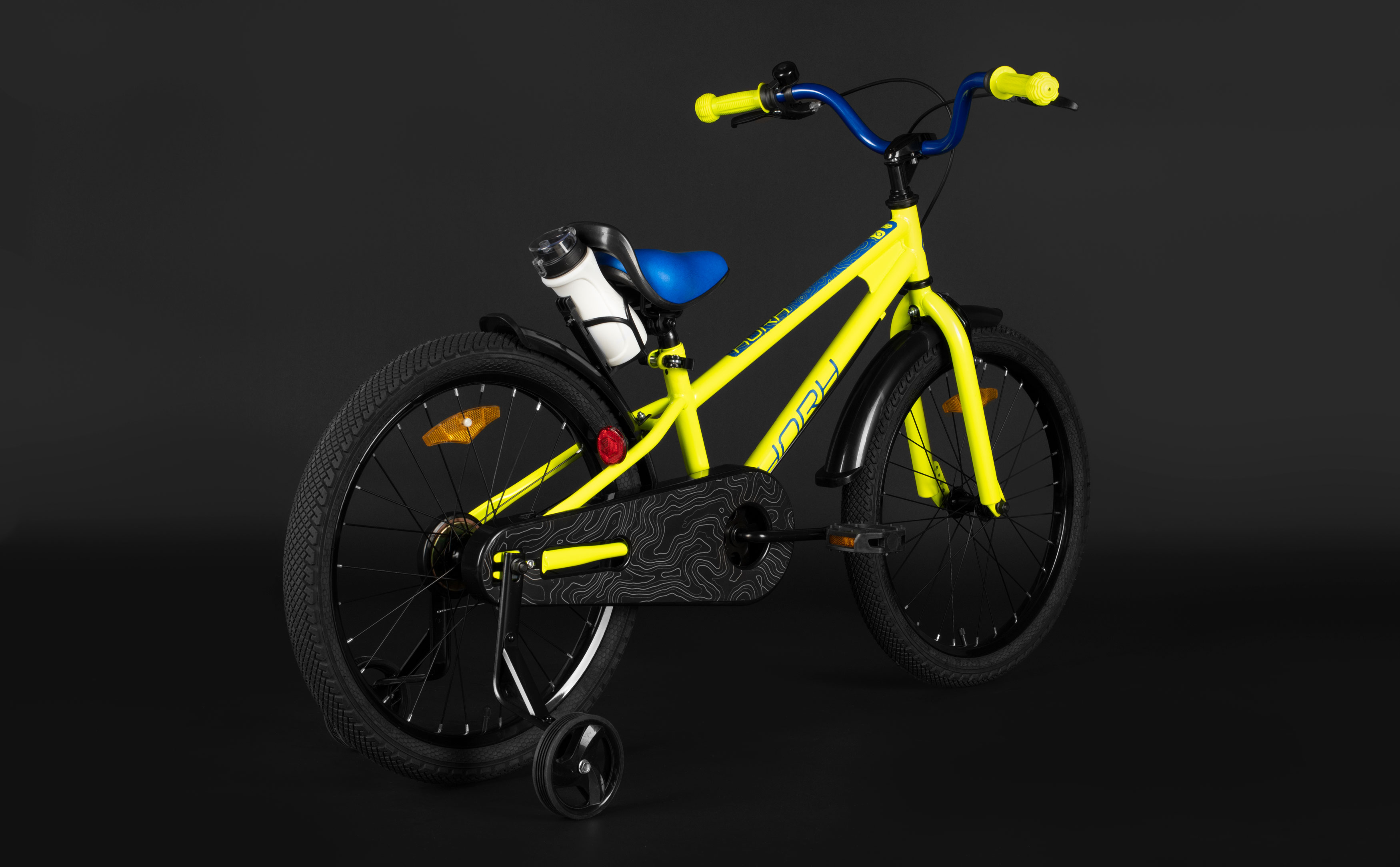 Велосипед HORH HAPPY 20" (2026) Yellow-Blue