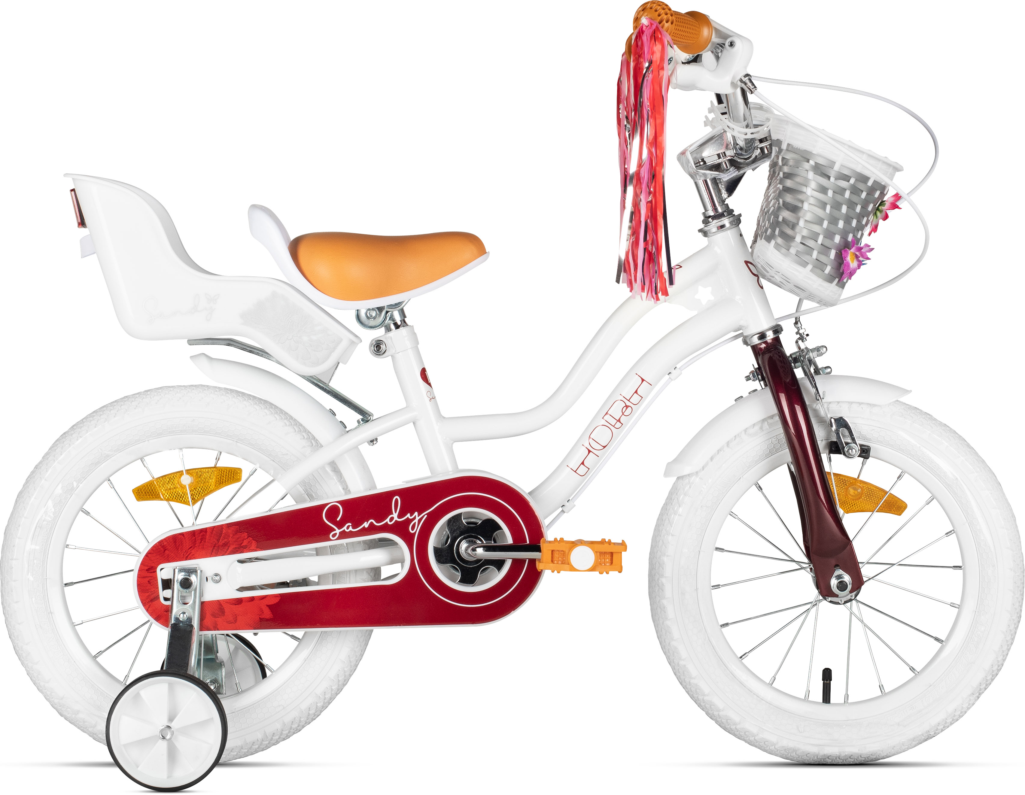 Велосипед HORH SANDY 14" (2026) White-Red