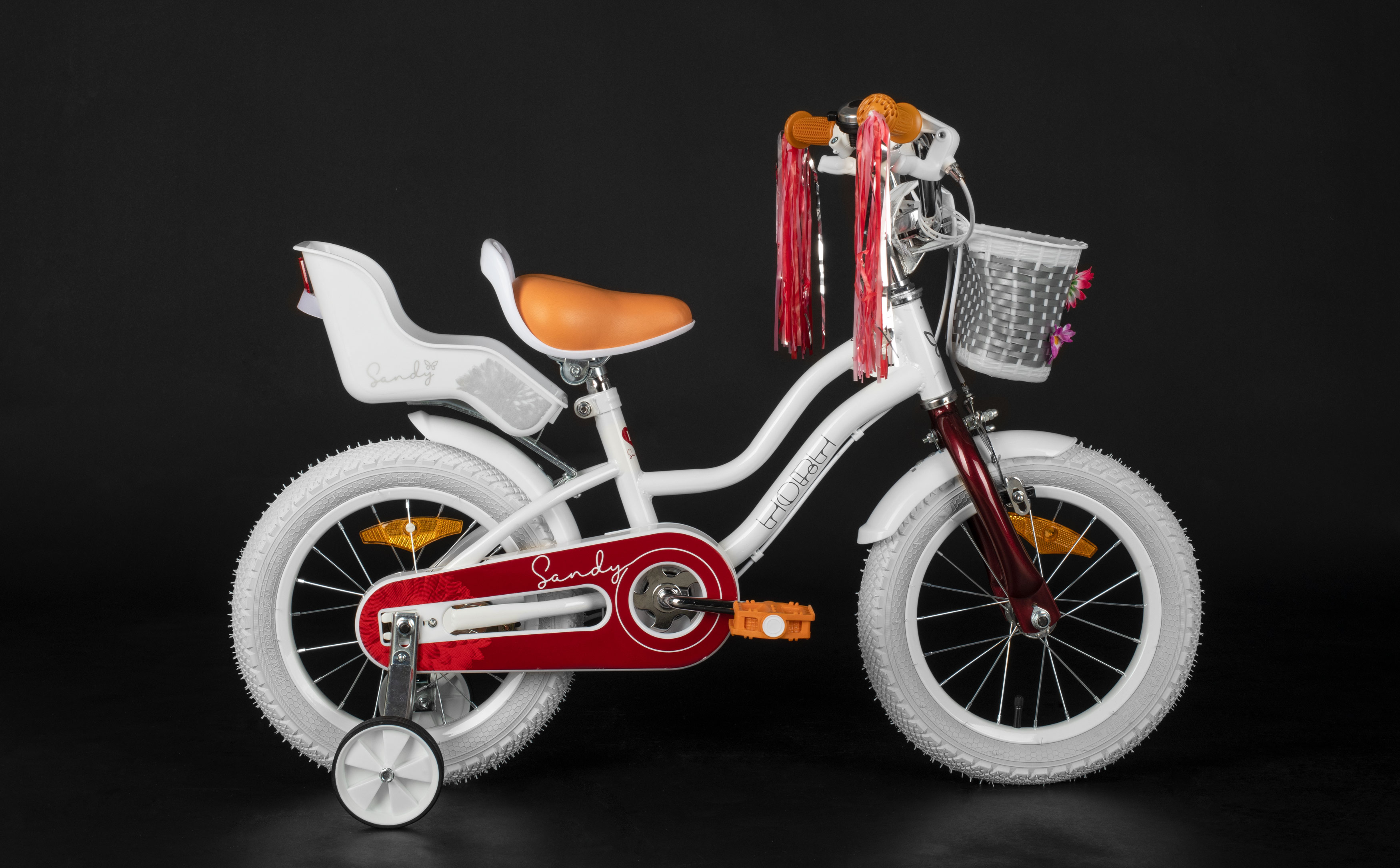 Велосипед HORH SANDY 14" (2026) White-Red