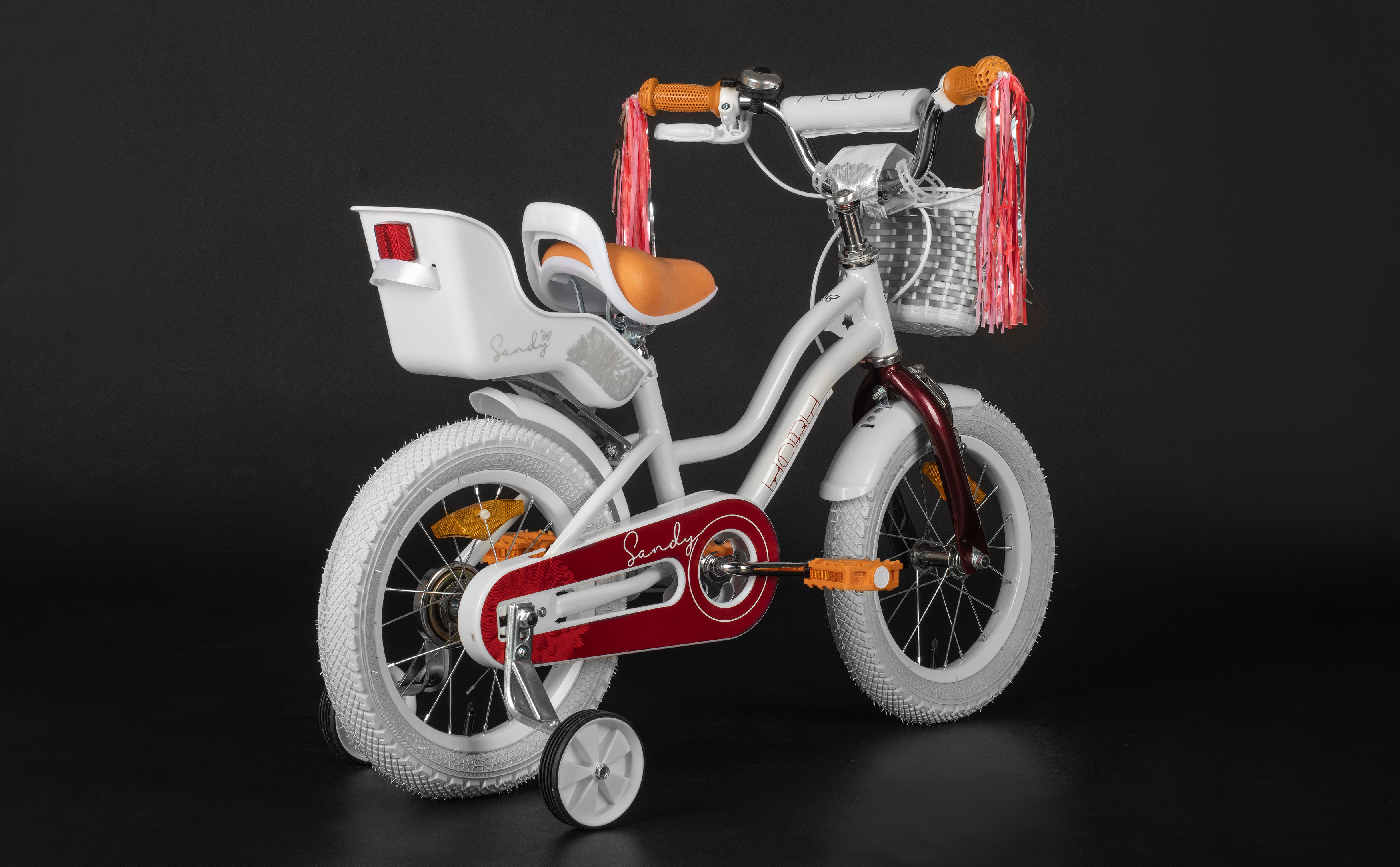 Велосипед HORH SANDY 14" (2026) White-Red