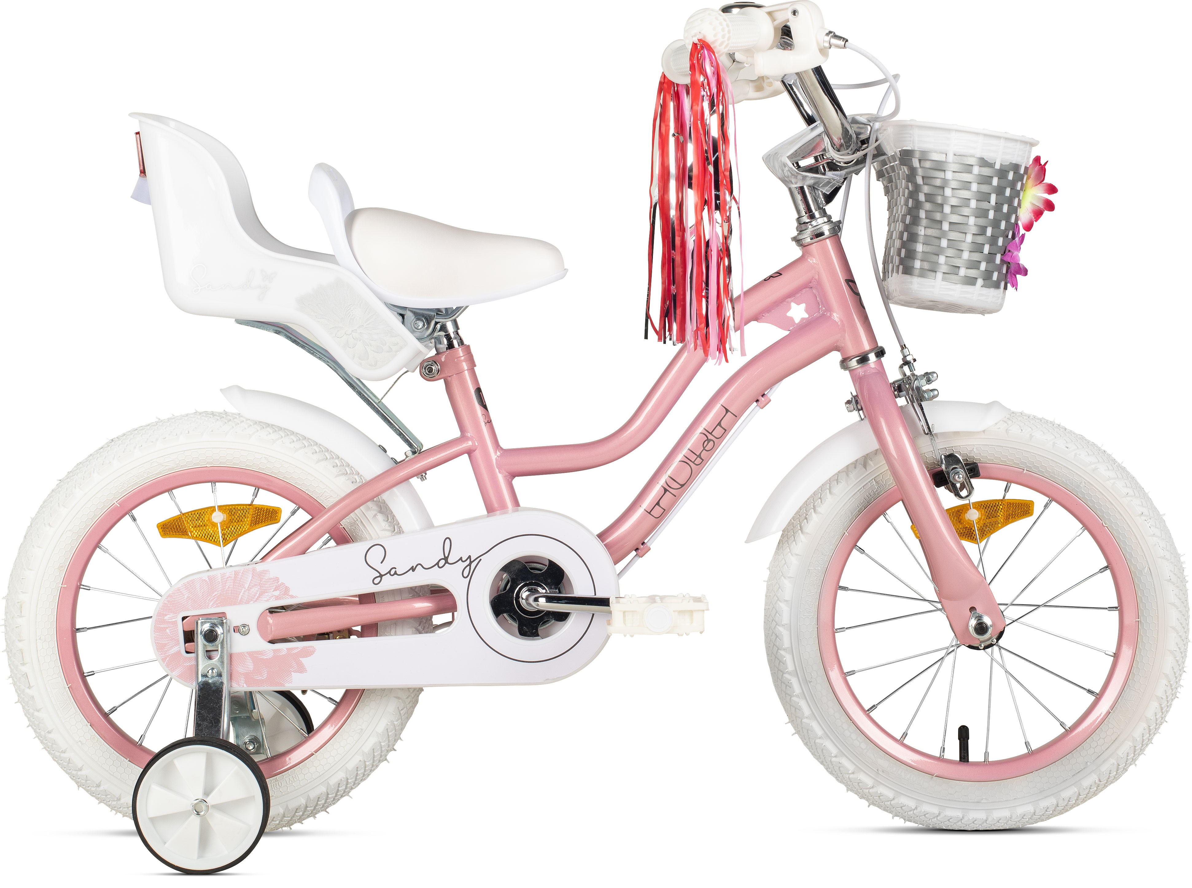 Велосипед HORH SANDY 14" (2026) Pink-White
