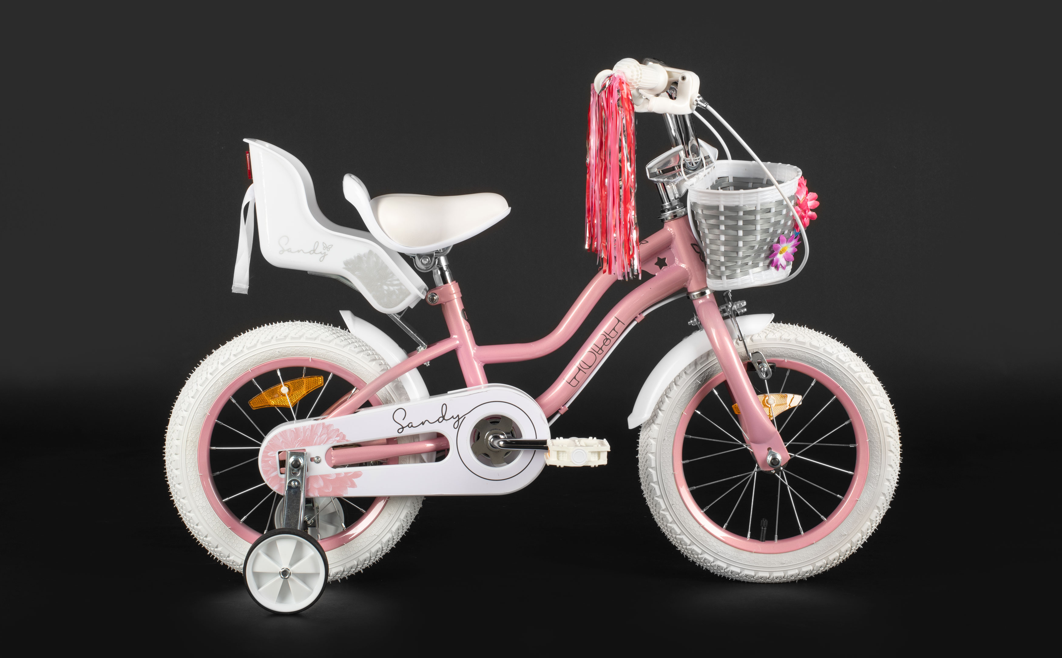 Велосипед HORH SANDY 14" (2026) Pink-White