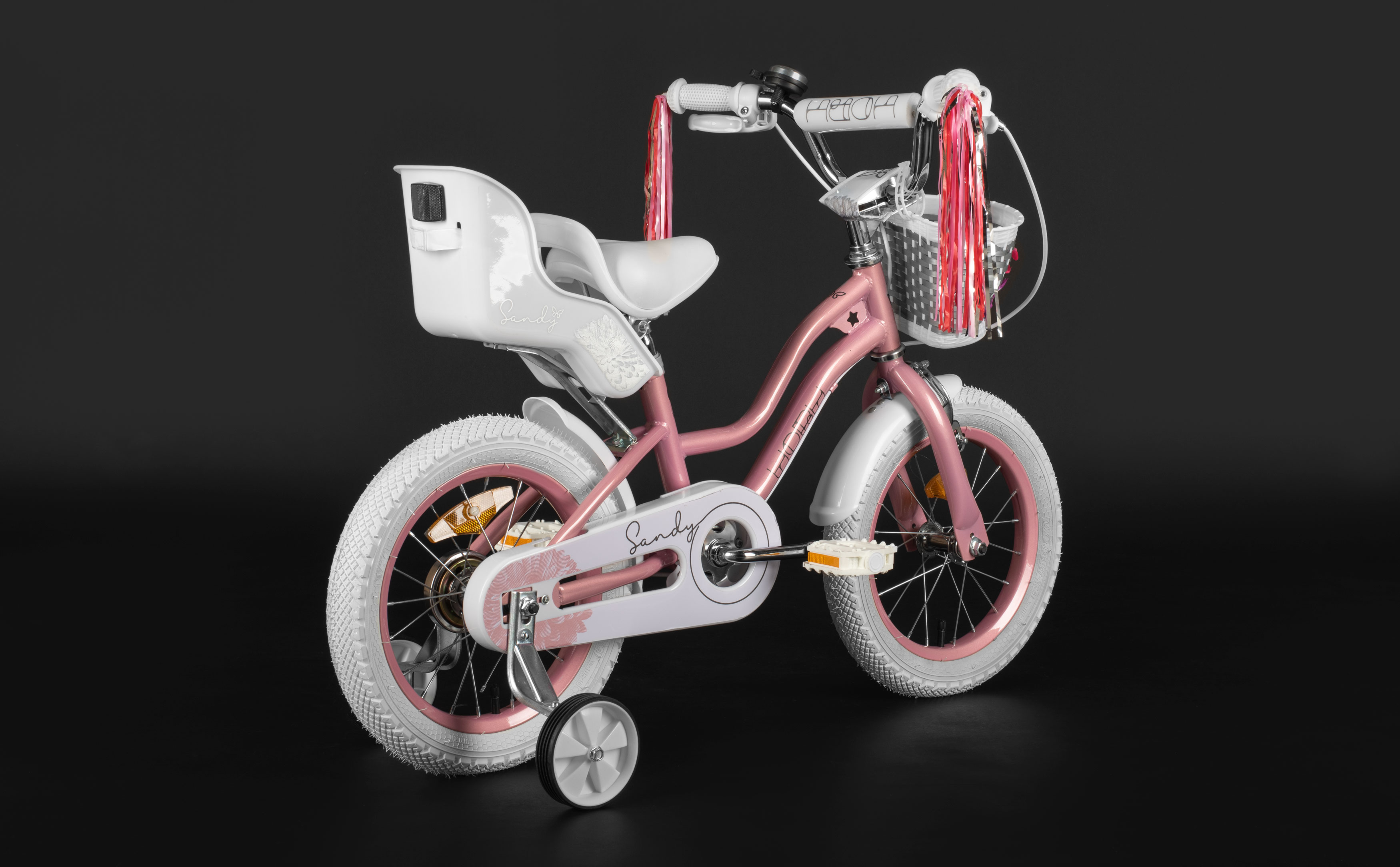 Велосипед HORH SANDY 14" (2026) Pink-White