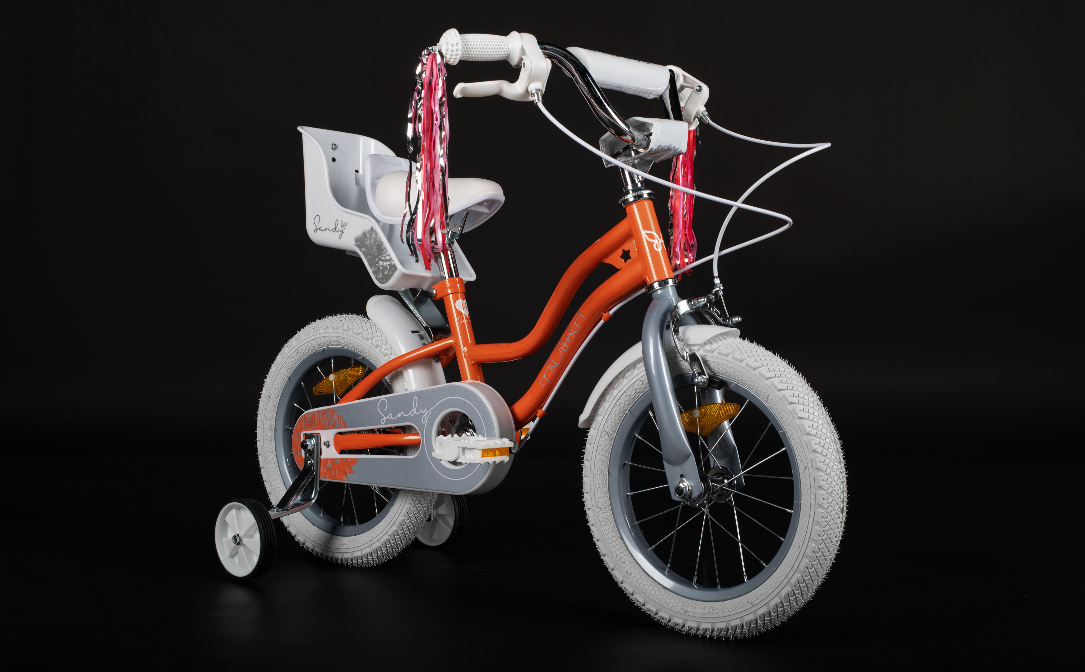 Велосипед HORH SANDY 14" (2026) Peach-White