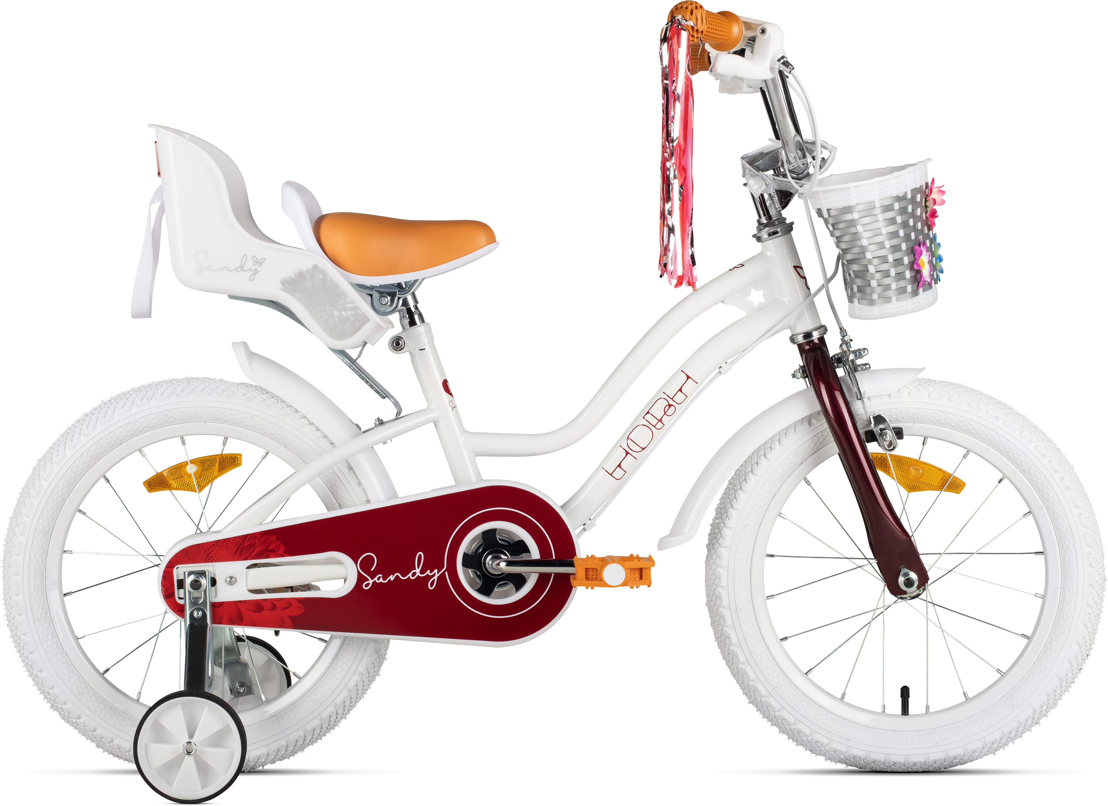 Велосипед HORH SANDY 16" (2026) White-Red