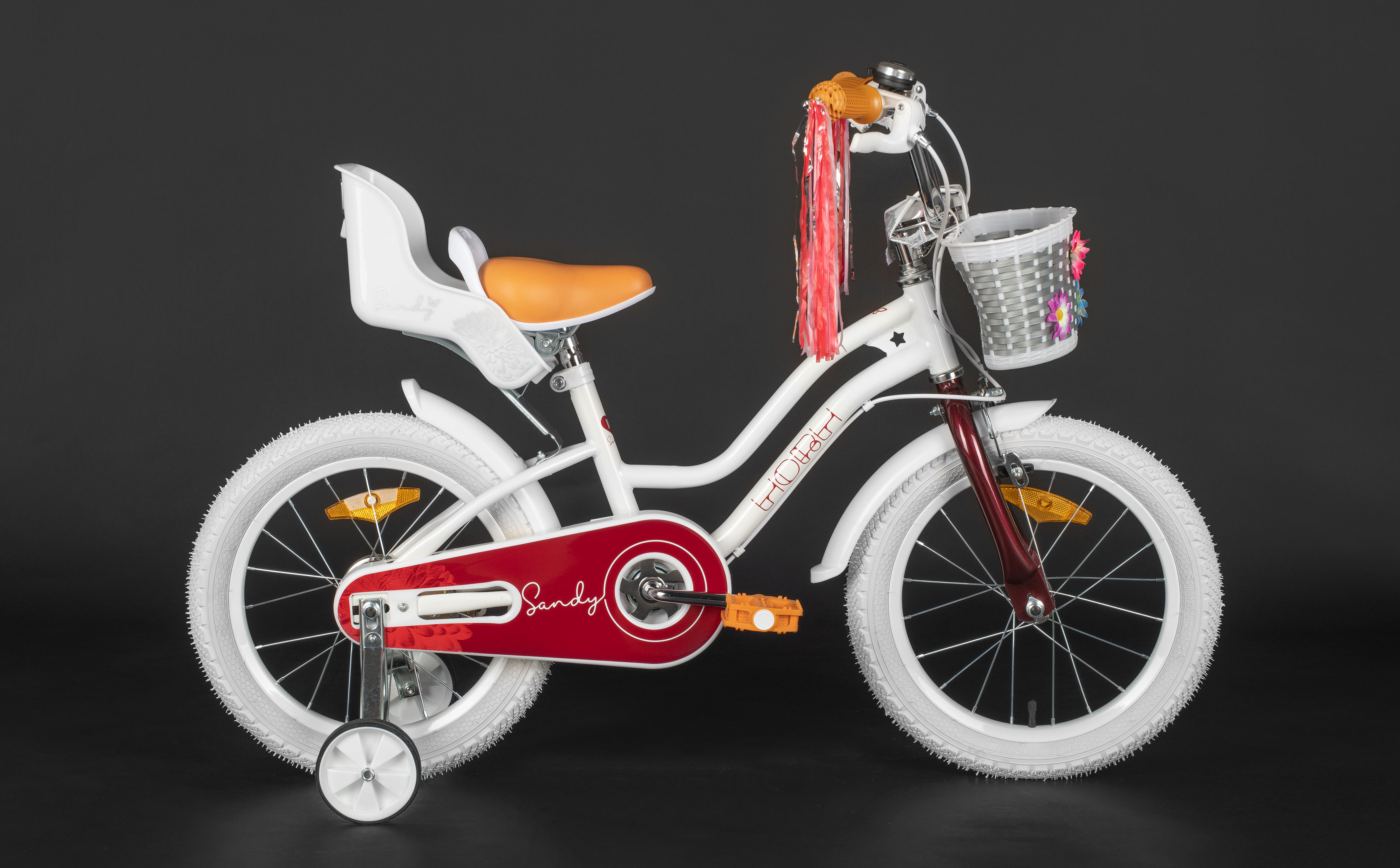 Велосипед HORH SANDY 16" (2026) White-Red