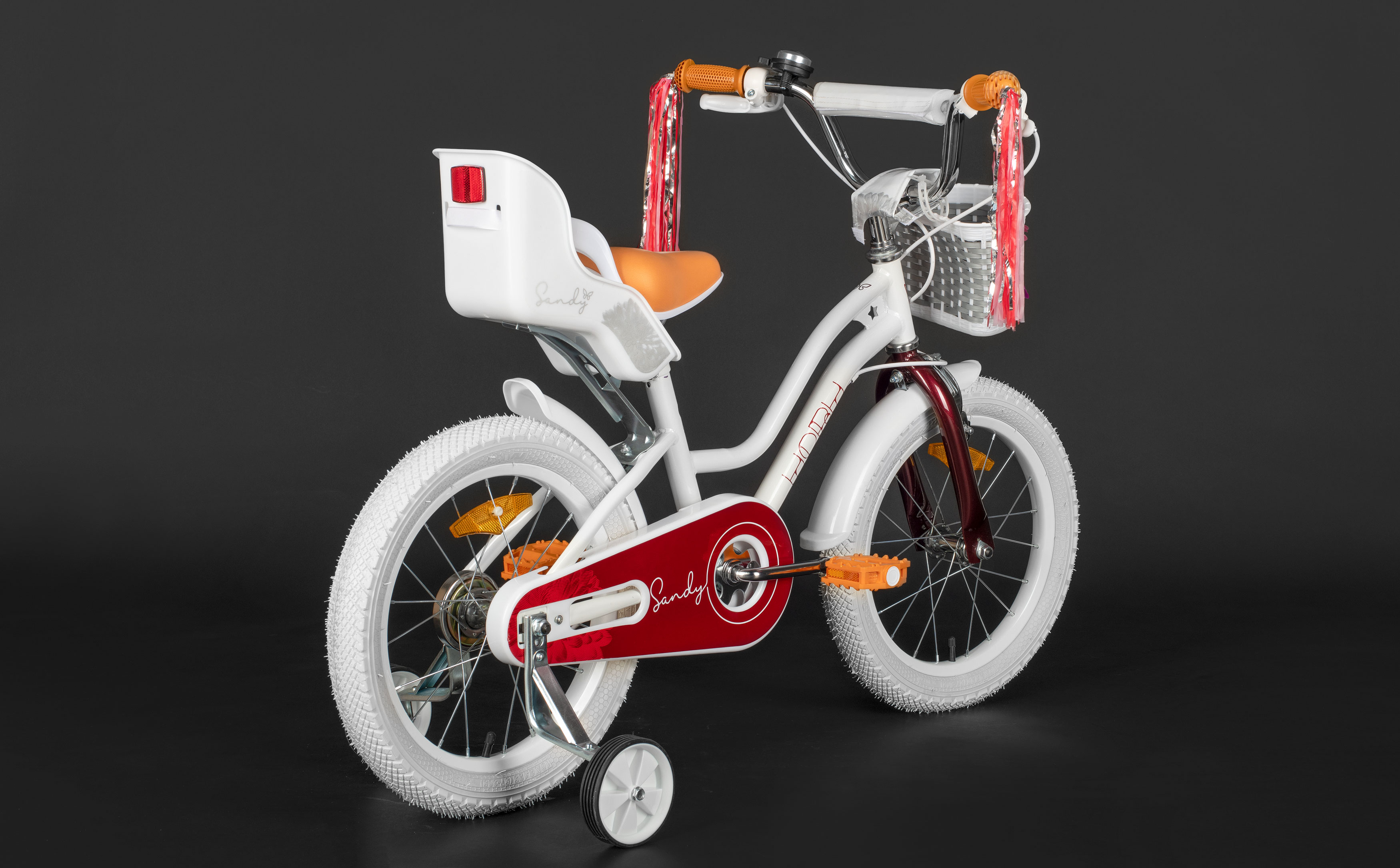 Велосипед HORH SANDY 16" (2026) White-Red