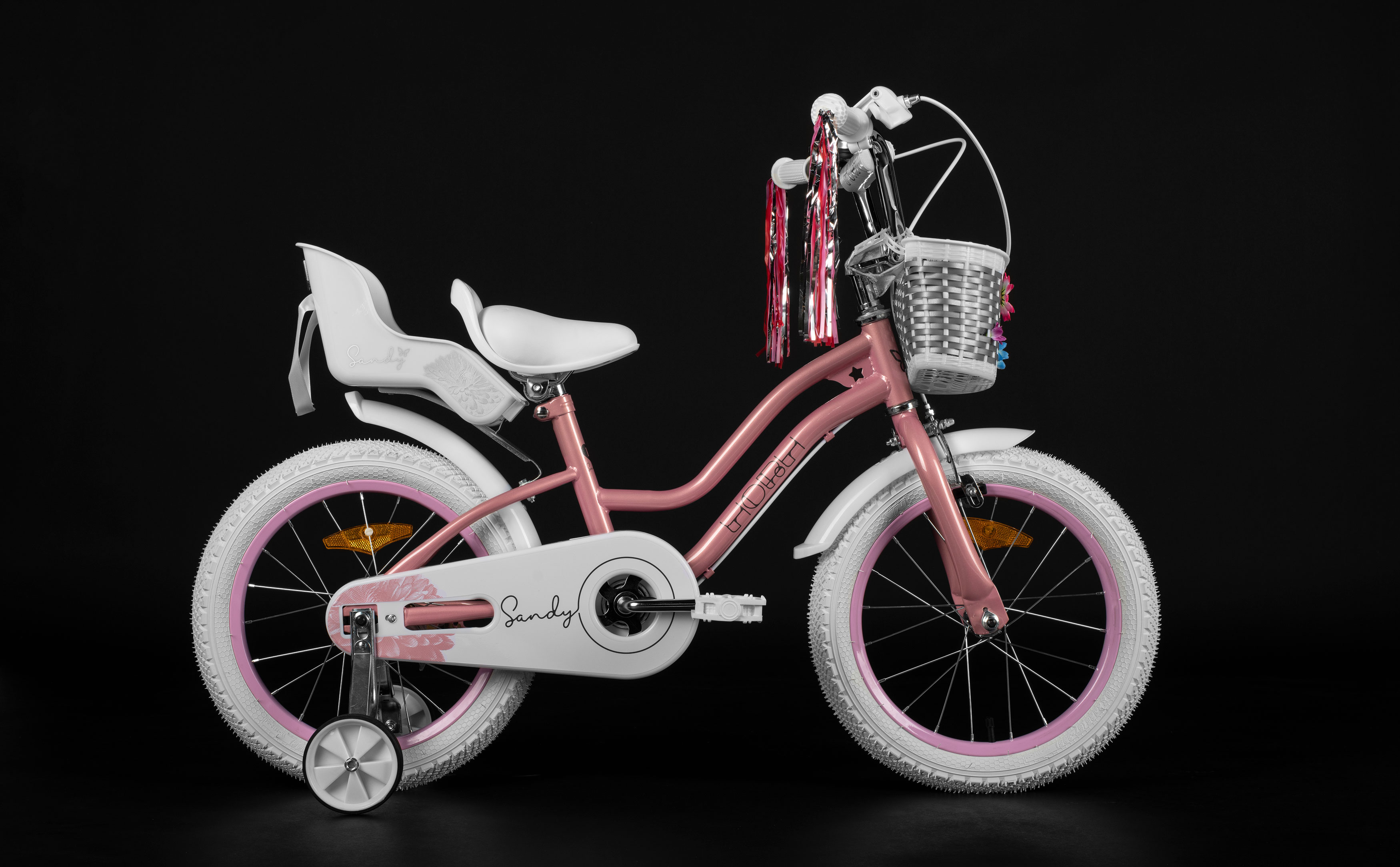 Велосипед HORH SANDY 16" (2026) Pink-White
