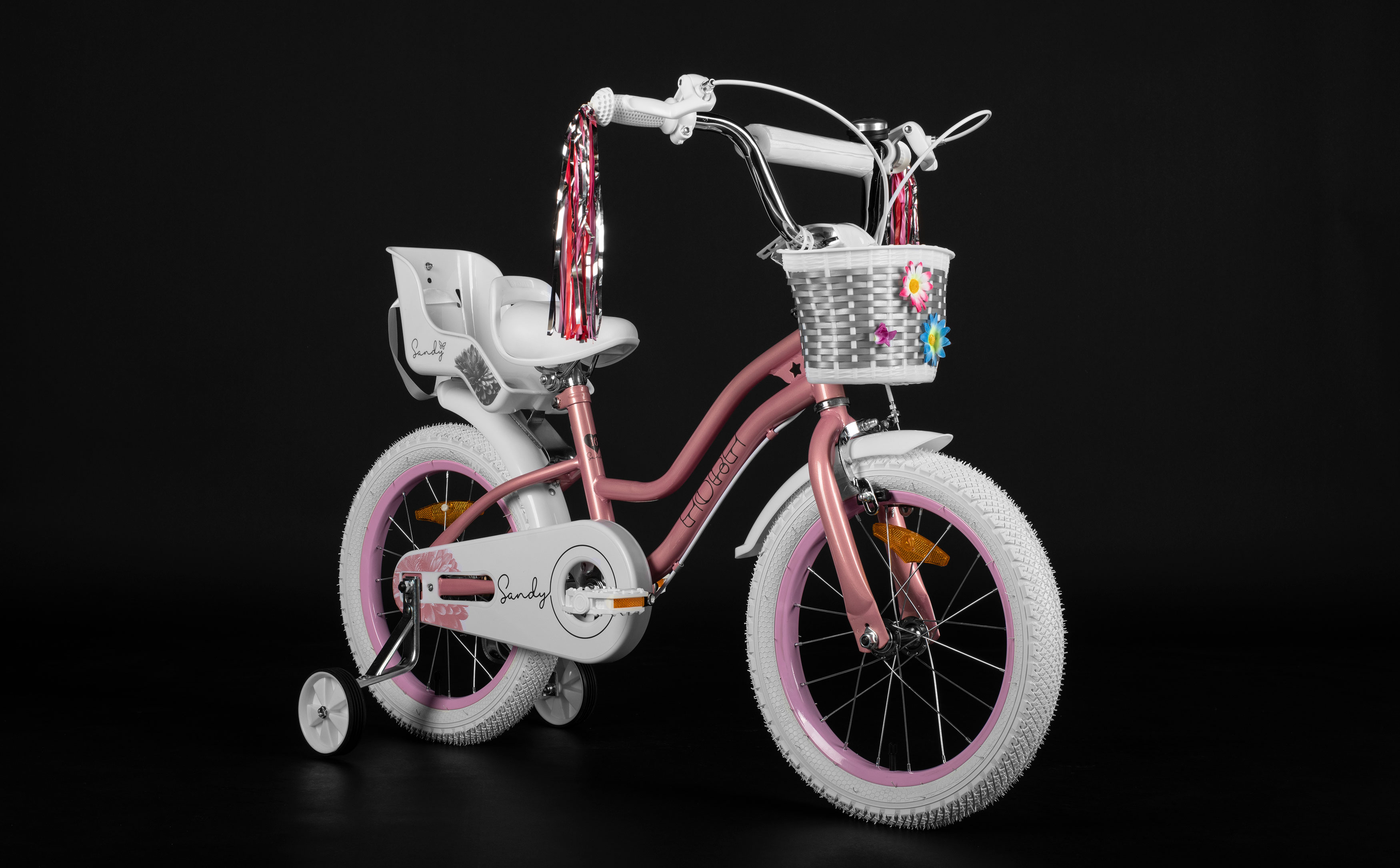 Велосипед HORH SANDY 16" (2026) Pink-White